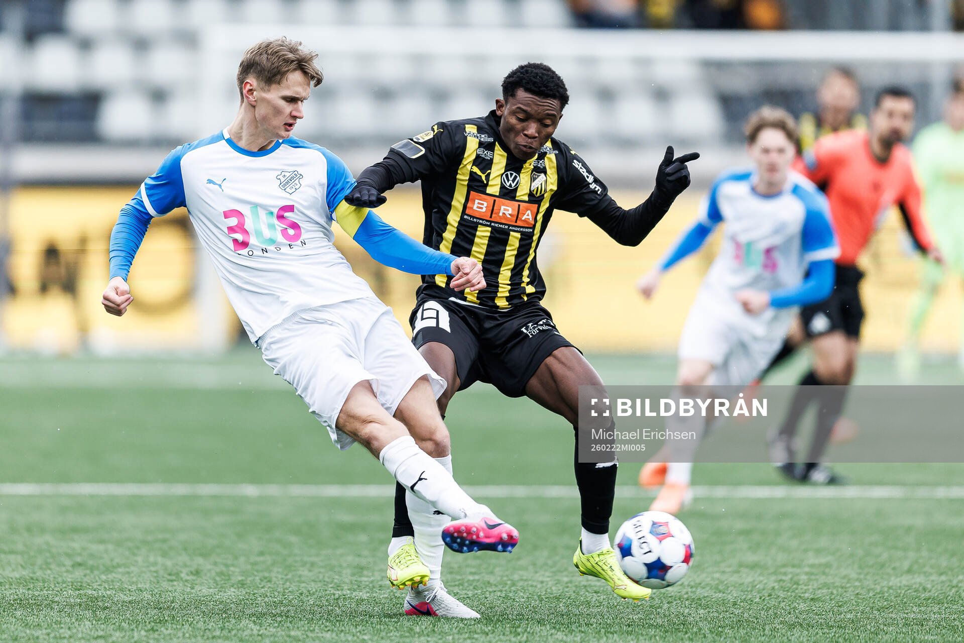 Oddevolds Alexander Almqvist och Häckens Abdoulaye Doumbia