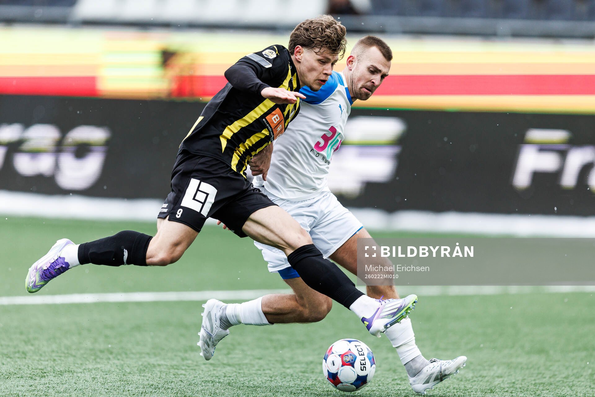 Häckens Gustav Lindgren och Oddevolds Jesper Merbom
