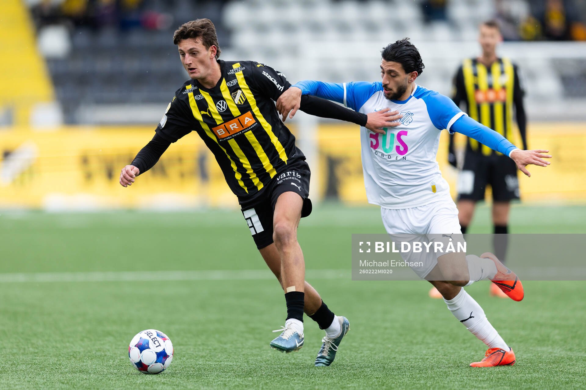 Häckens Silas Andersen och Oddevolds Leonardo Farah Shahin