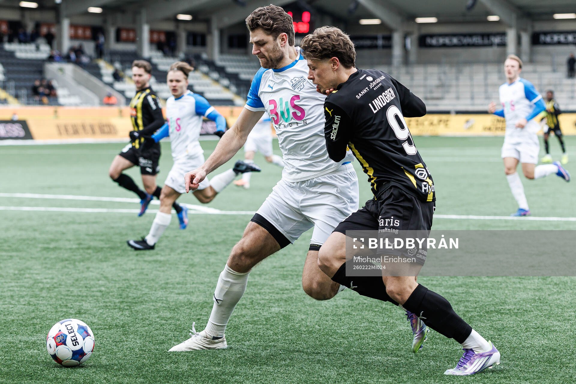 Oddevolds Erik Hedenquist och Häckens Gustav Lindgren
