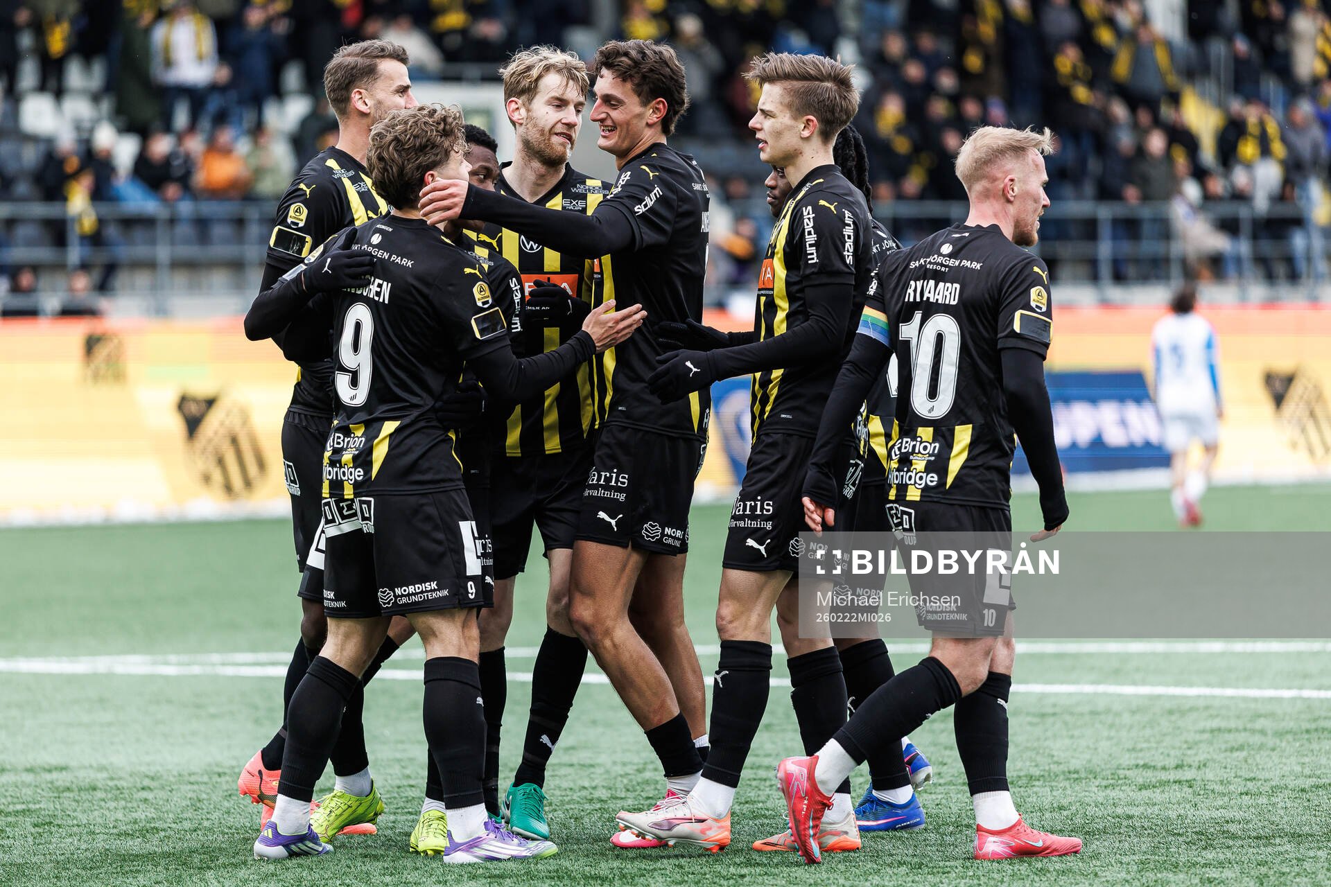 Häckens Silas Andersen jublar