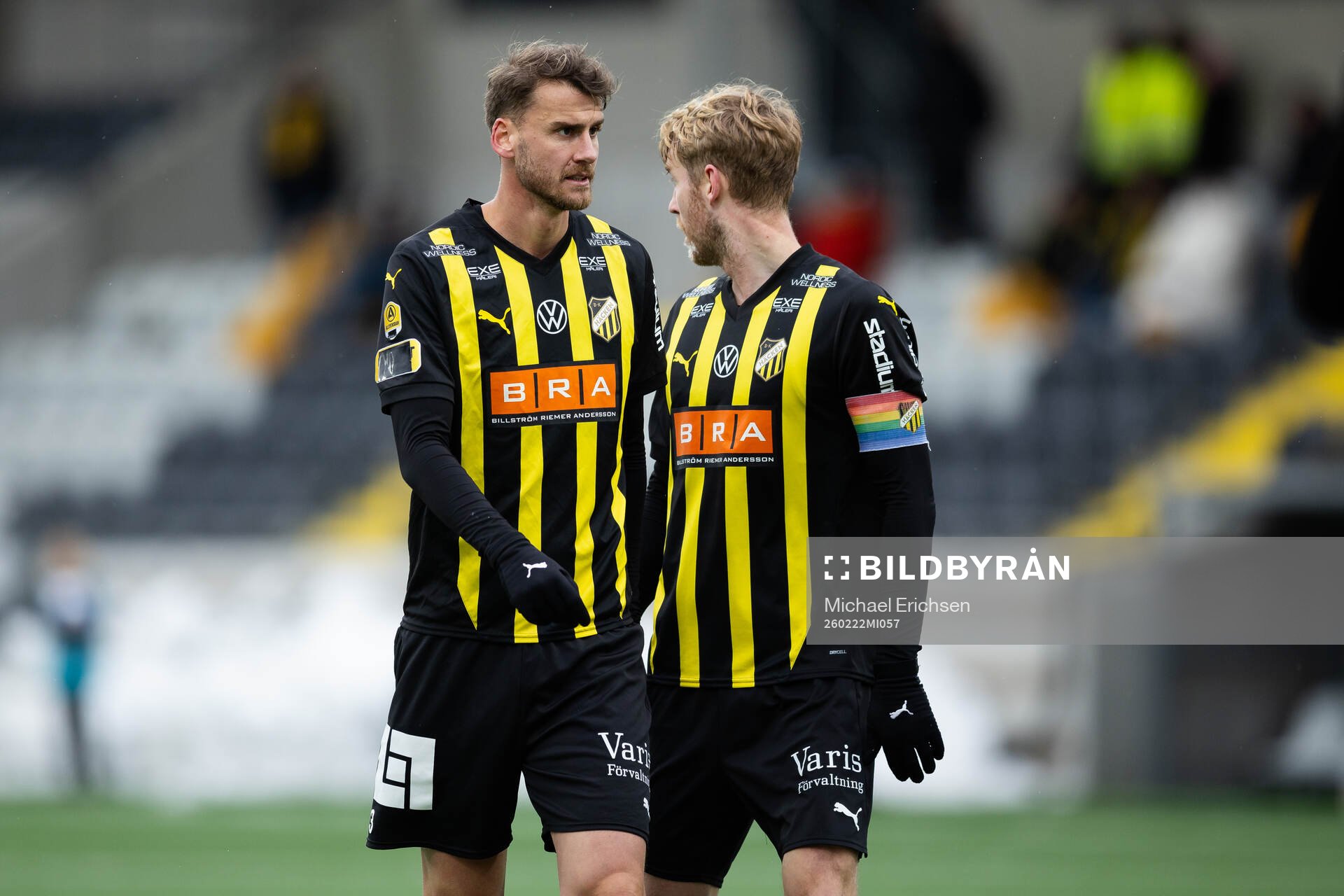 Häckens Johan Hammar och Filip Helander