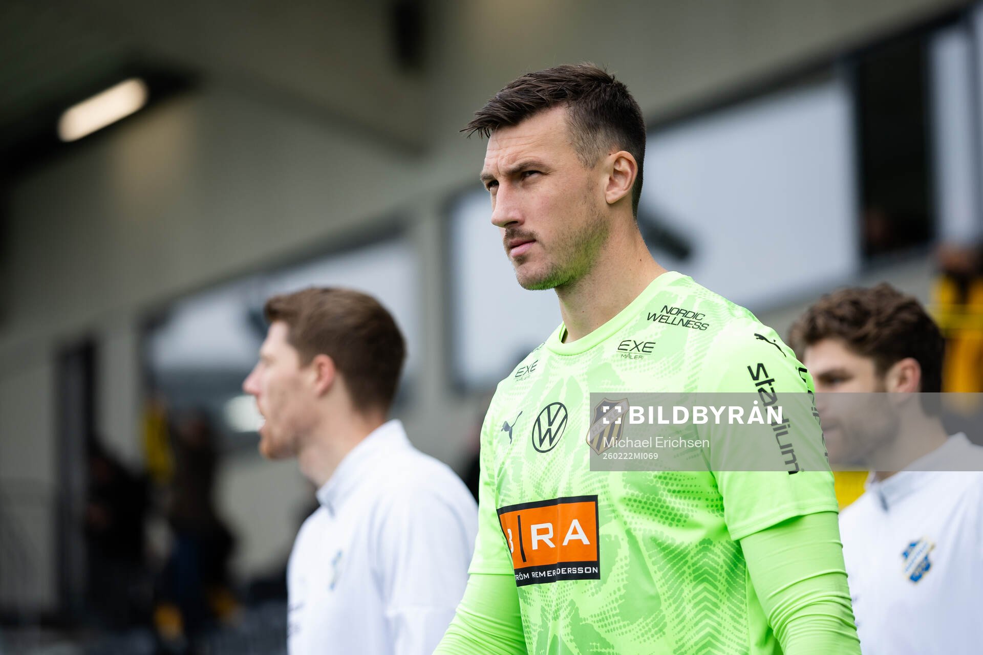 Häckens målvakt Andreas Linde