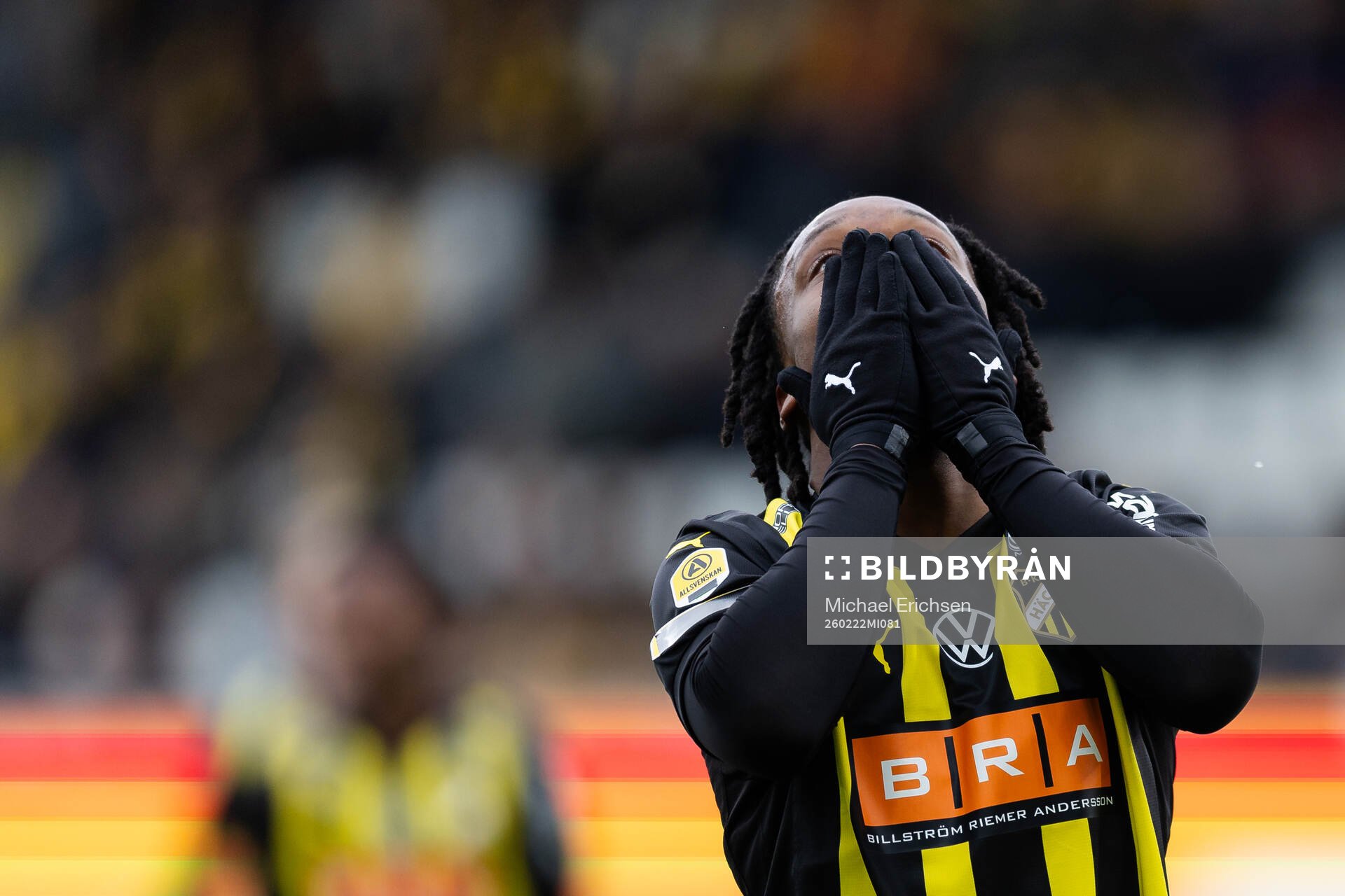 Häckens Jeremy Agbonifo deppar