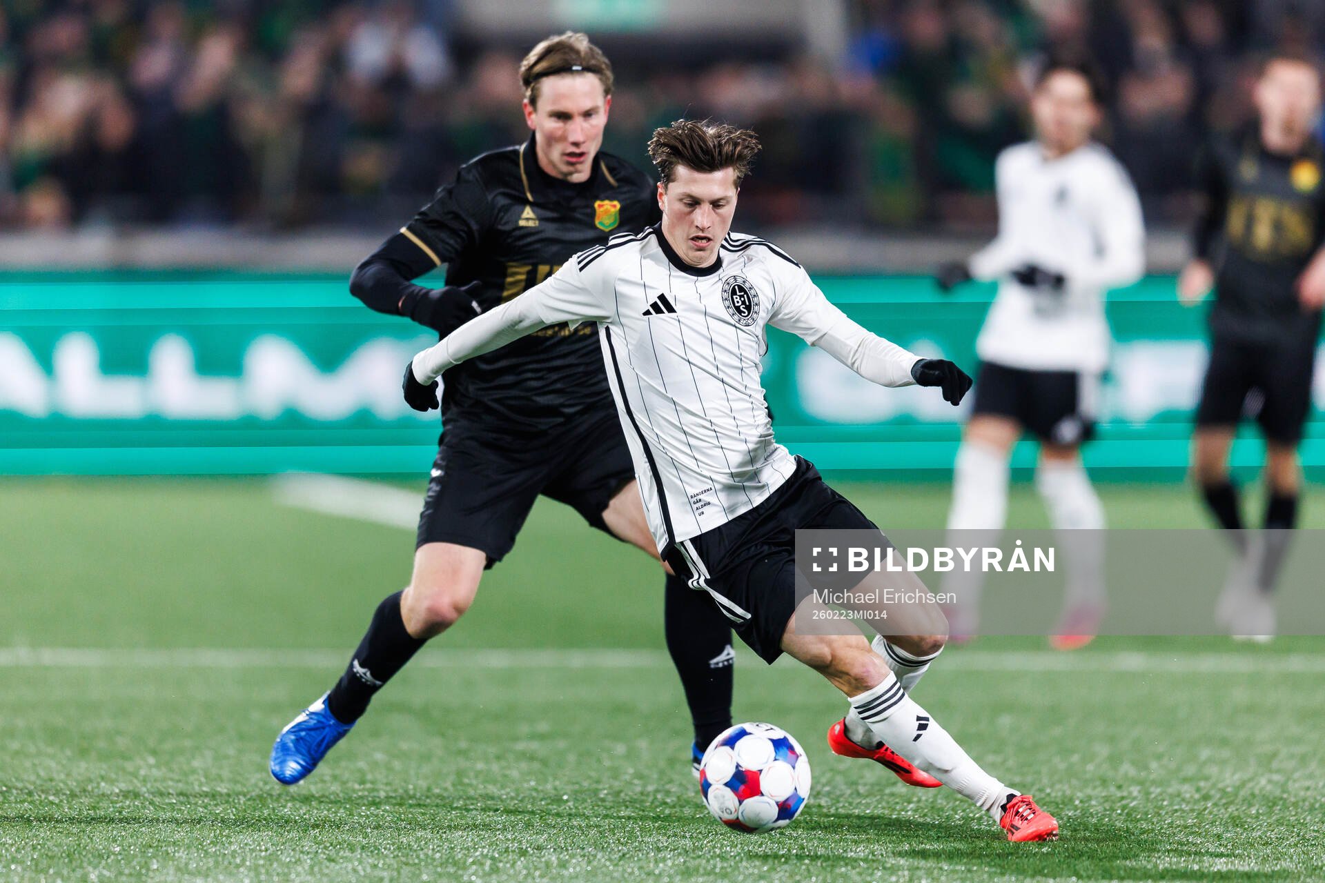 GAIS Robin Frej och Landskronas Kevin Jensen