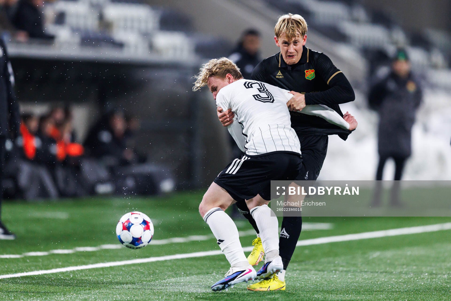 Landskronas Gustaf Westström och GAIS Henry Sletsjøe