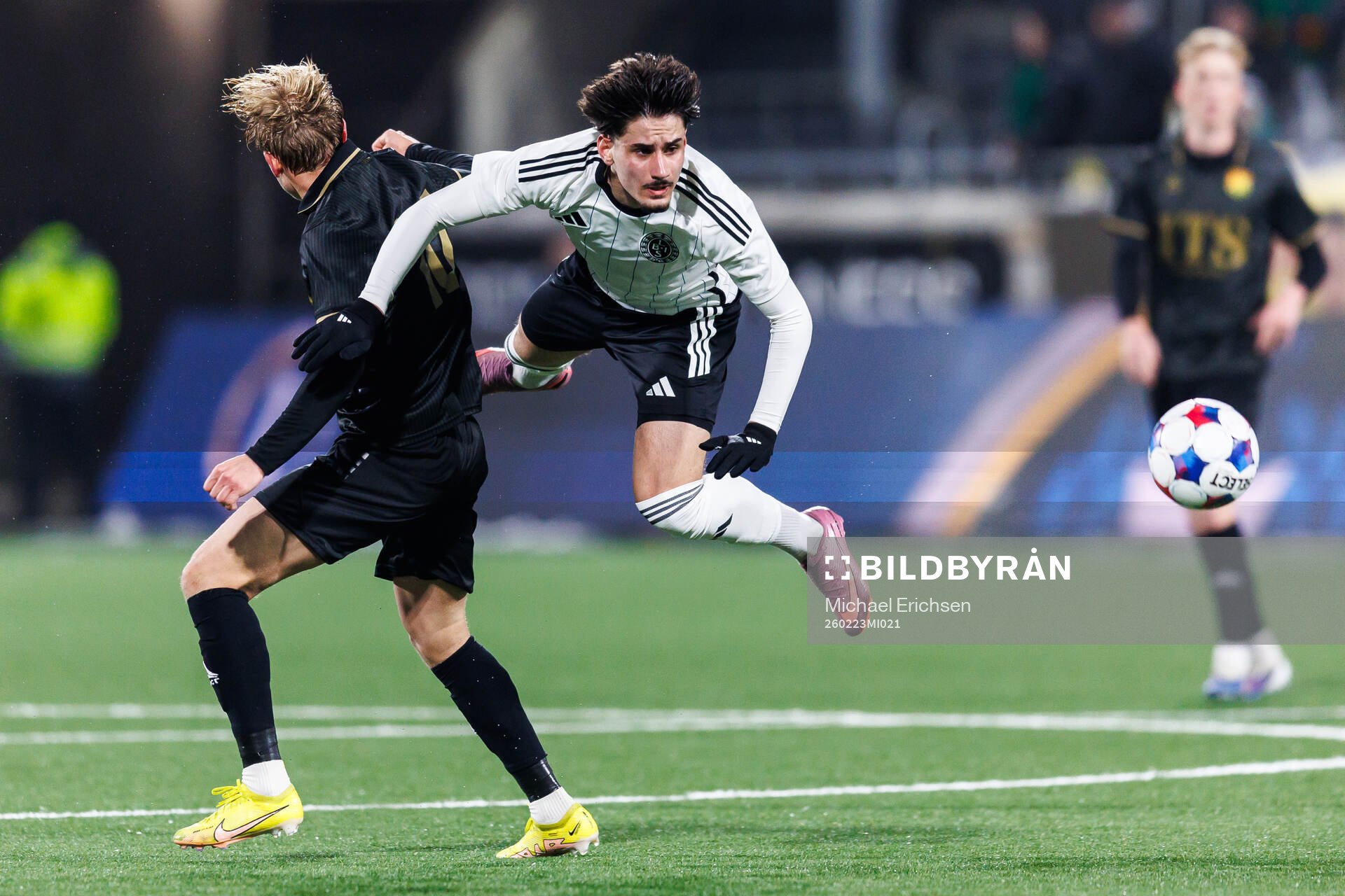 GAIS Henry Sletsjøe och Landskronas Enes Hebibovic