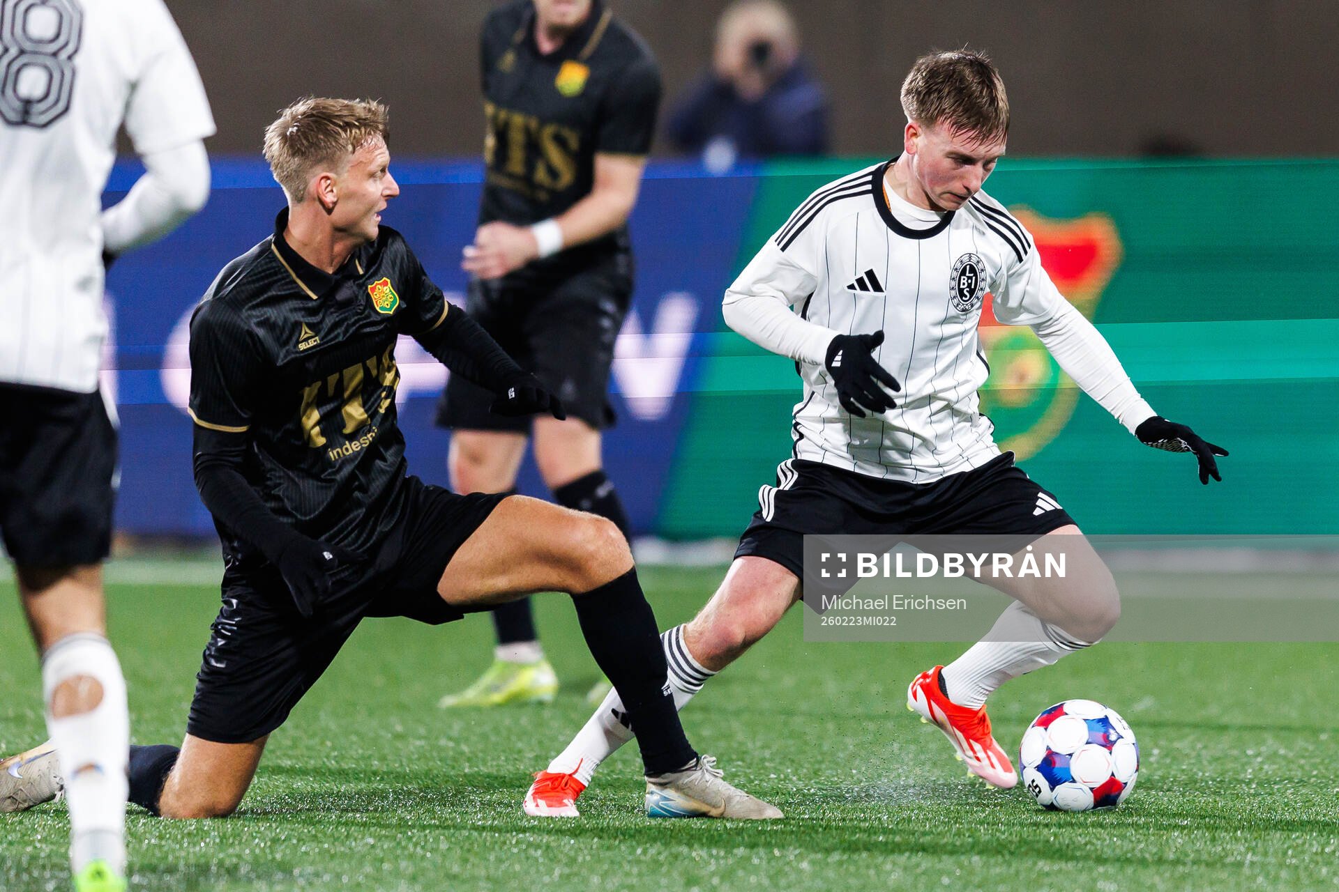 GAIS Joackim Fagerjord och Landskronas Constantino Capotondi