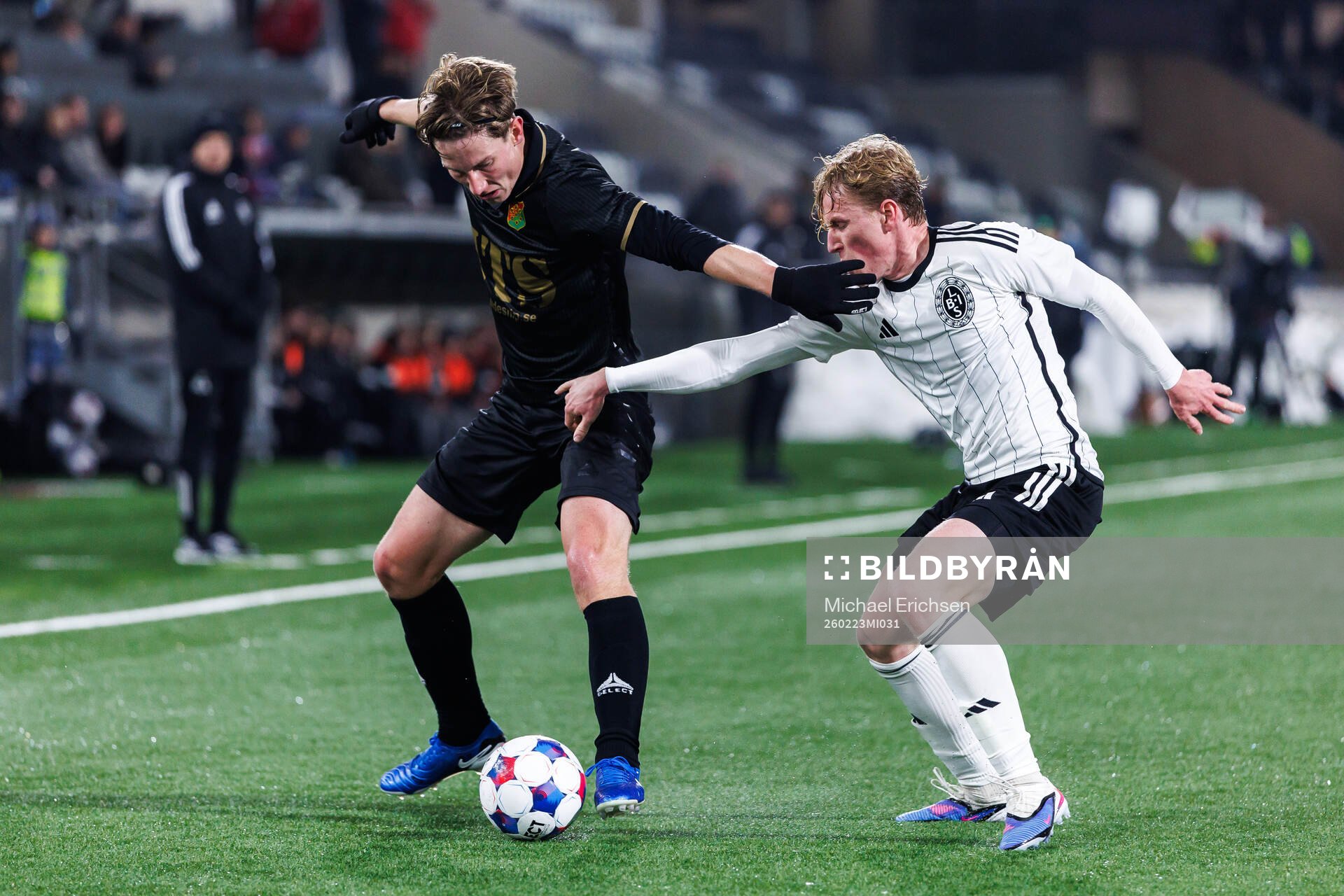 GAIS Robin Frej och Landskronas Gustaf Westström