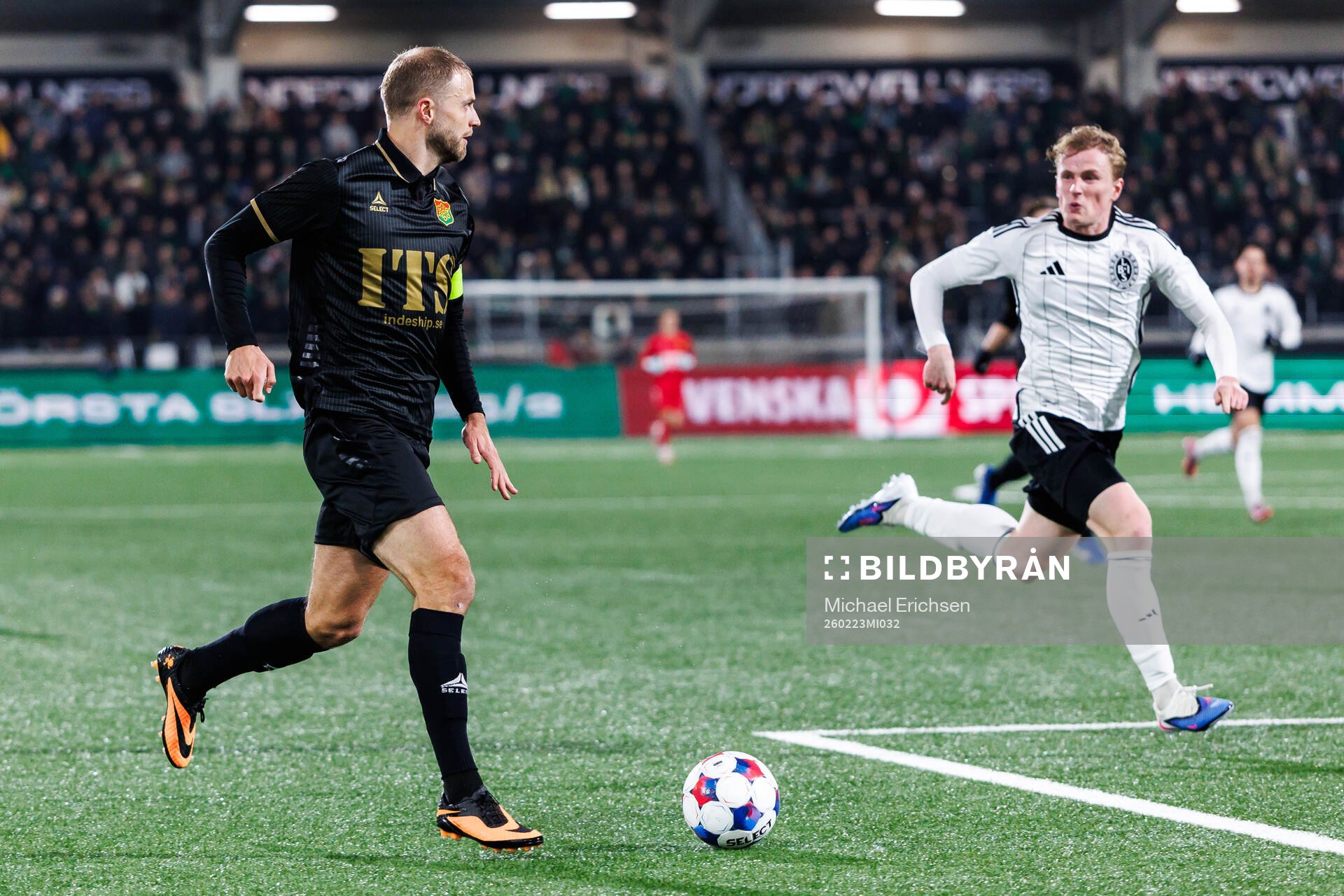 GAIS Gustav Lundgren och Landskronas Gustaf Westström