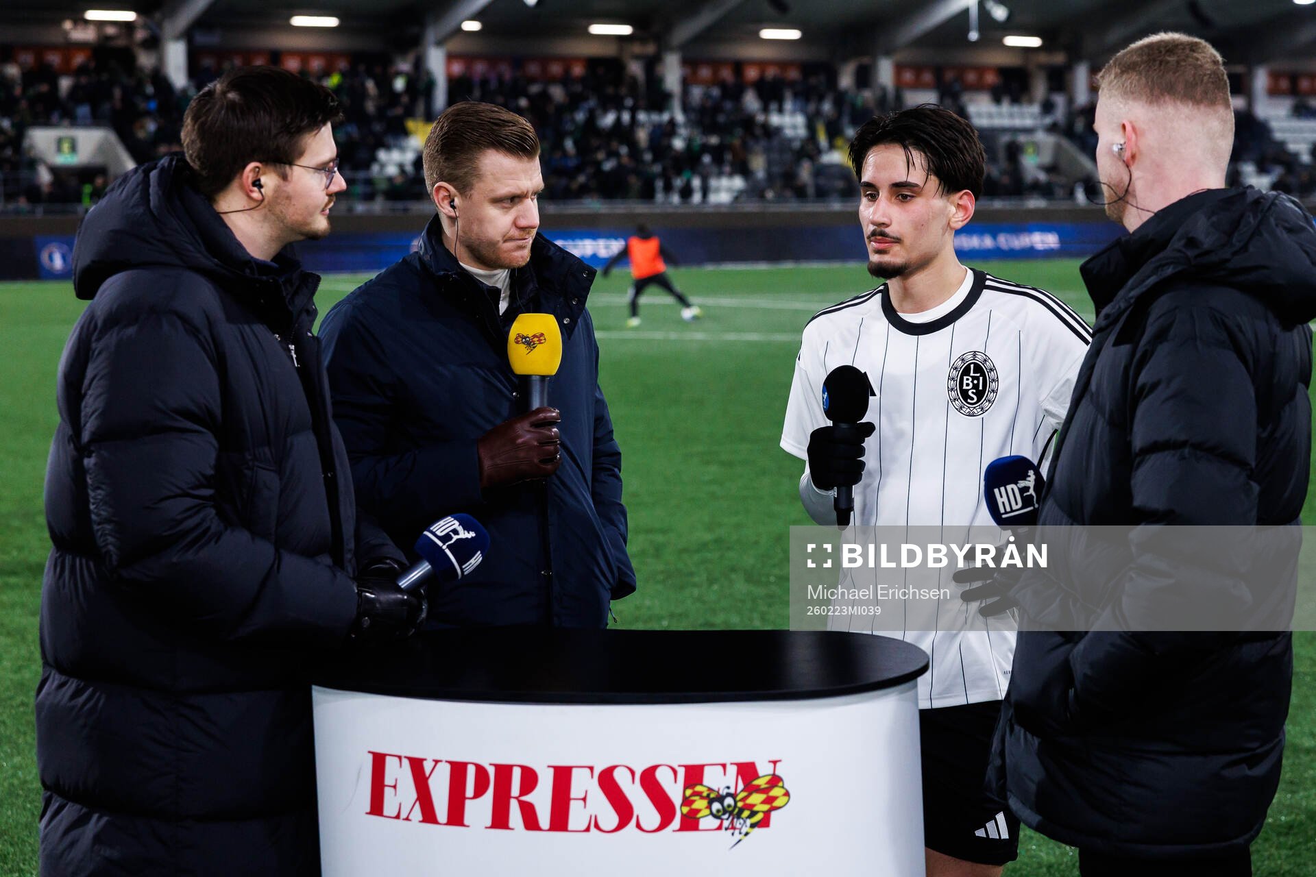 Landskronas Enes Hebibovic