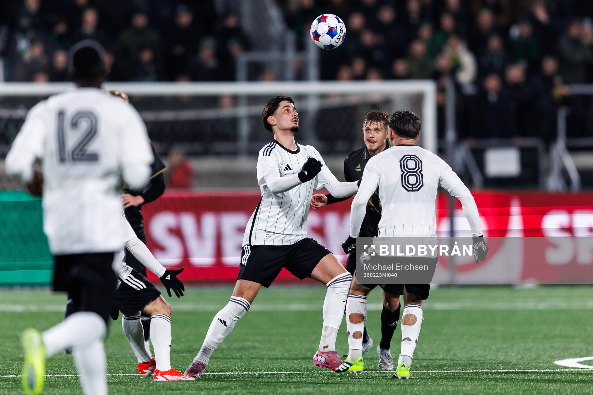 Landskronas Enes Hebibovic och GAIS Kevin Holmén