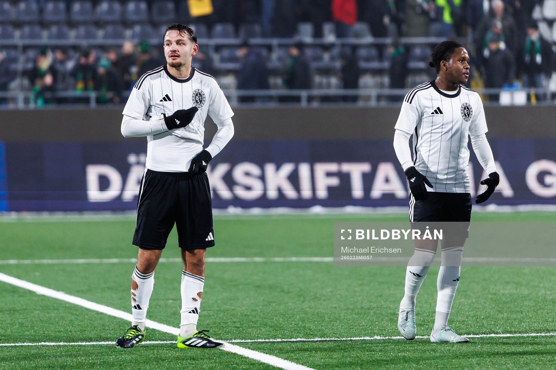 Landskronas Allen Smajic och Christian Stark deppar
