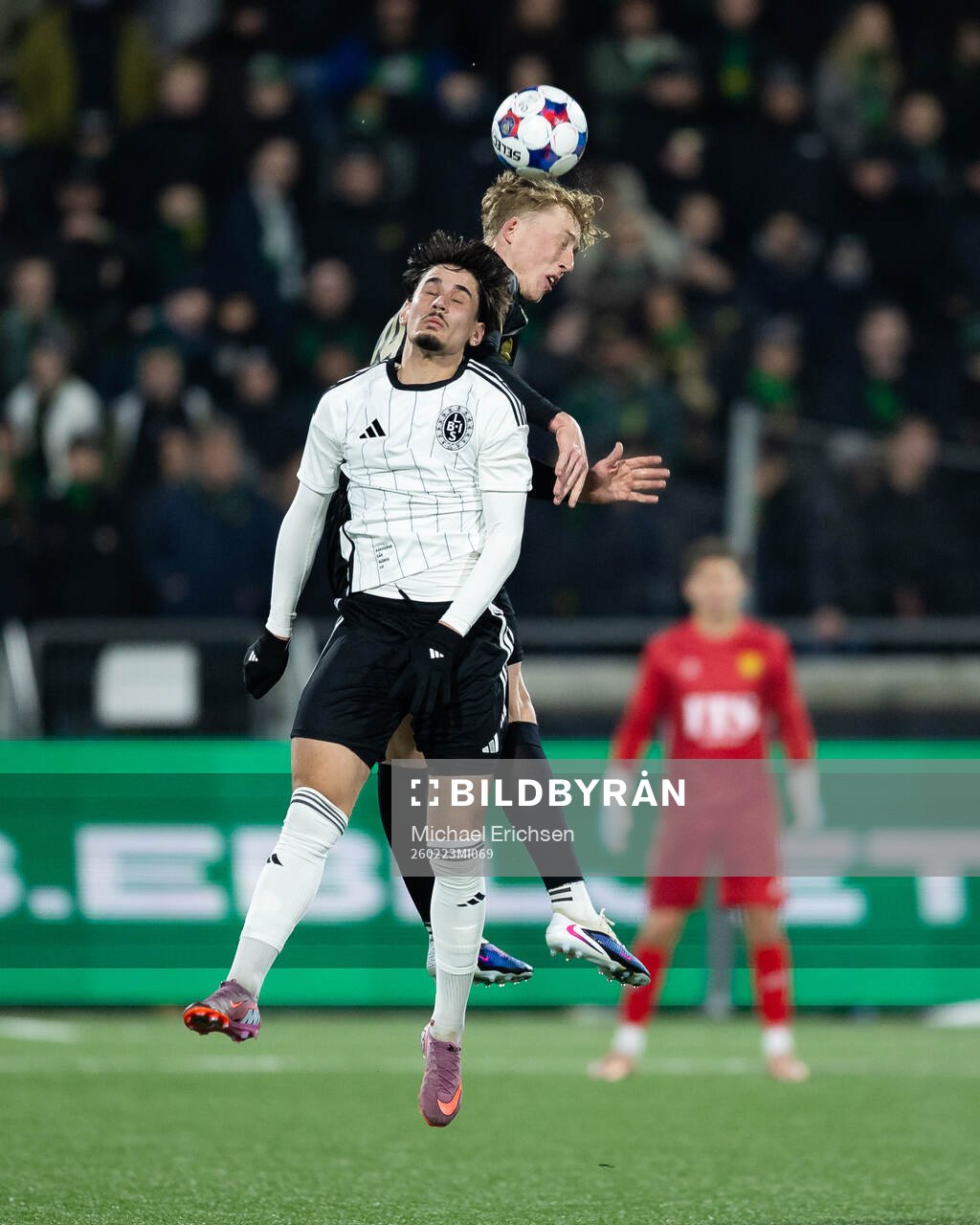 Landskronas Enes Hebibovic och GAIS Filip Beckman