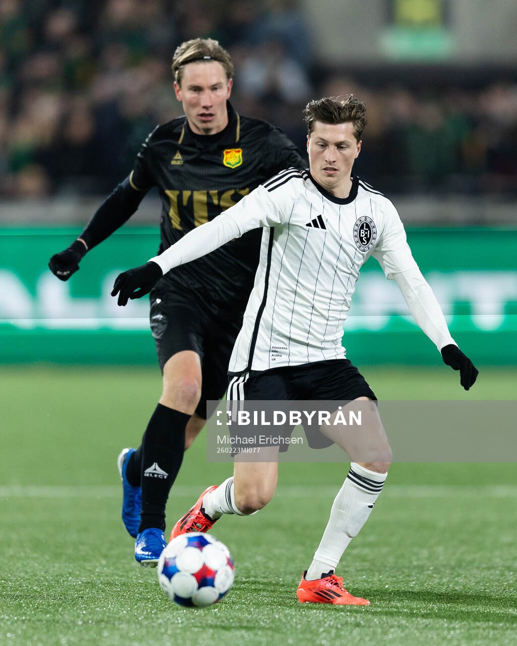 GAIS Robin Frej och Landskronas Kevin Jensen