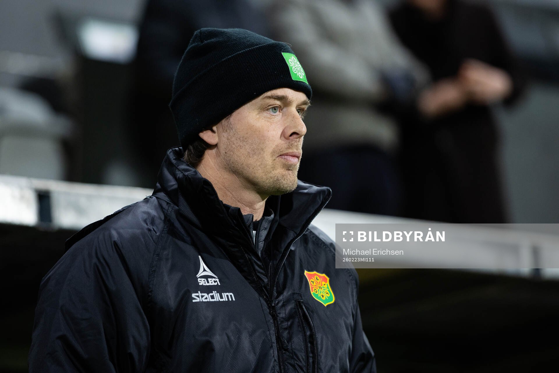 GAIS tränare Fredrik Holmberg