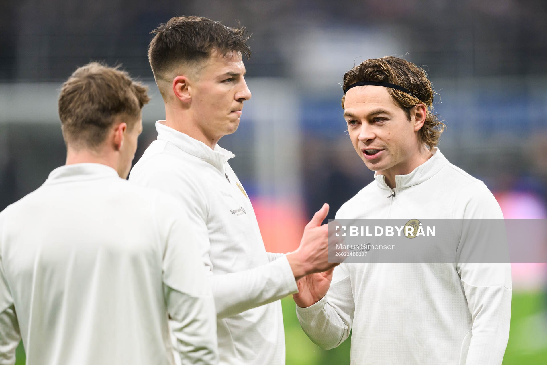 Jostein Gundersen and Patrick Berg of Bodø/Glimt