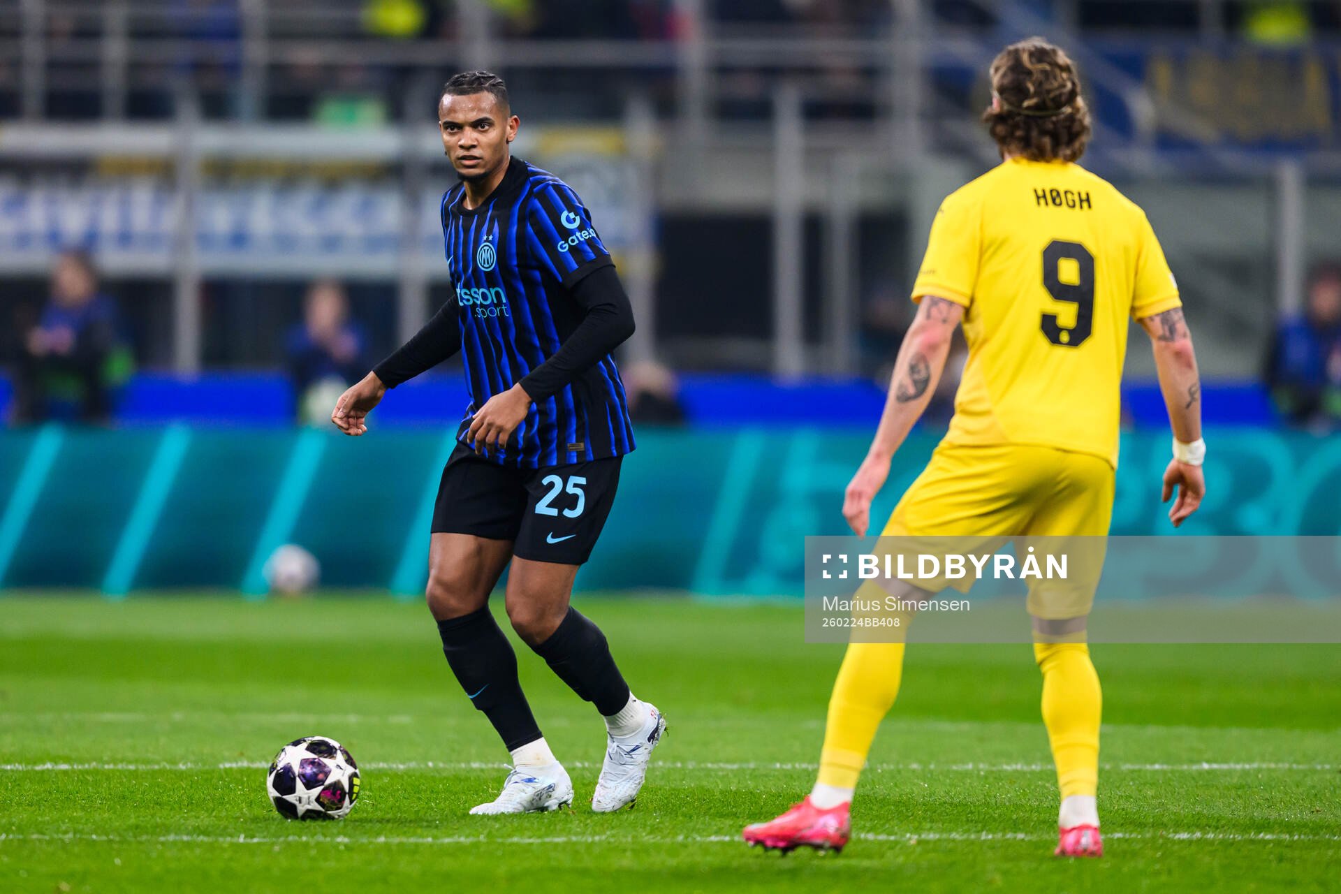 Manuel Akanji of Inter