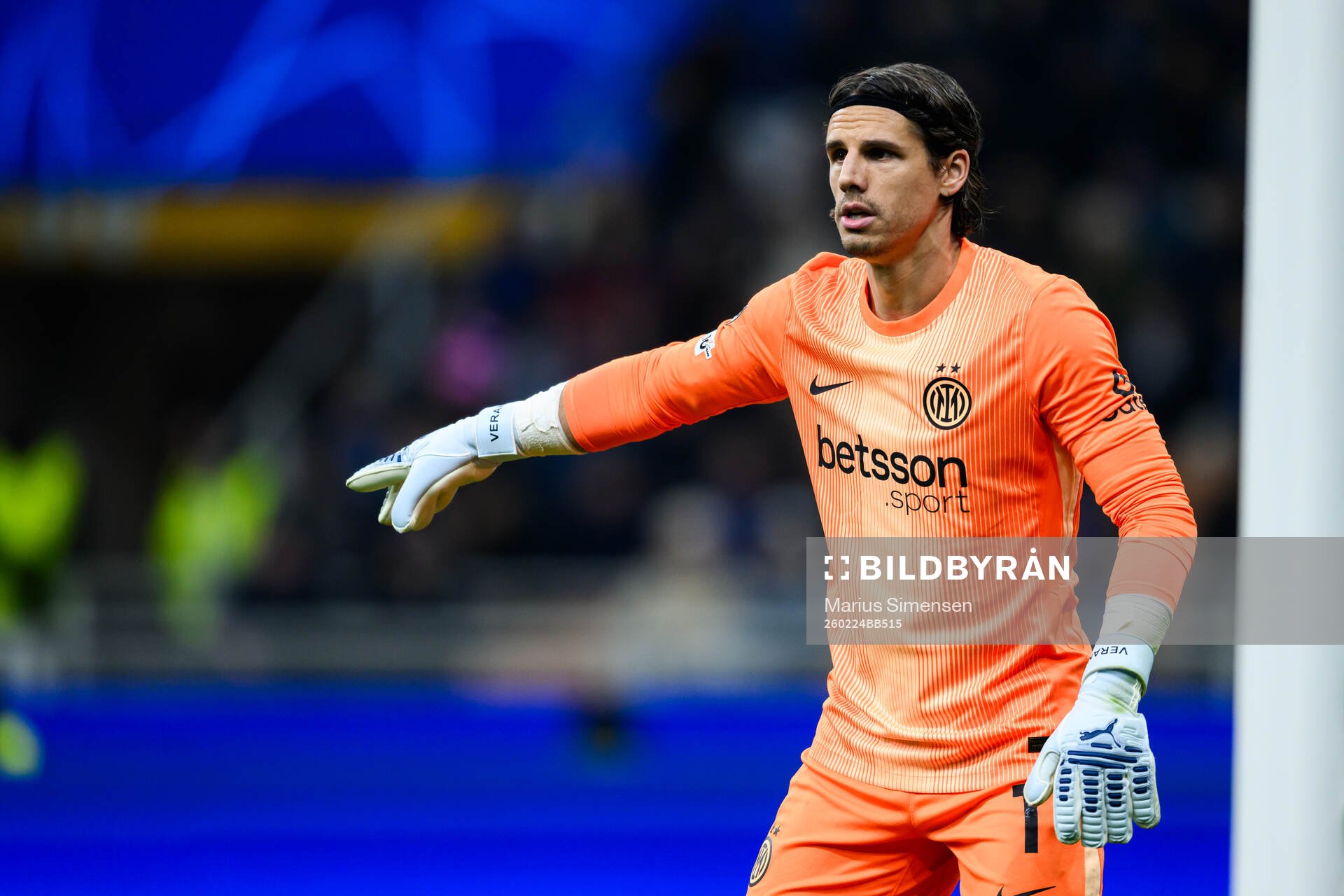 Goalkeeper Yann Sommer of Inter