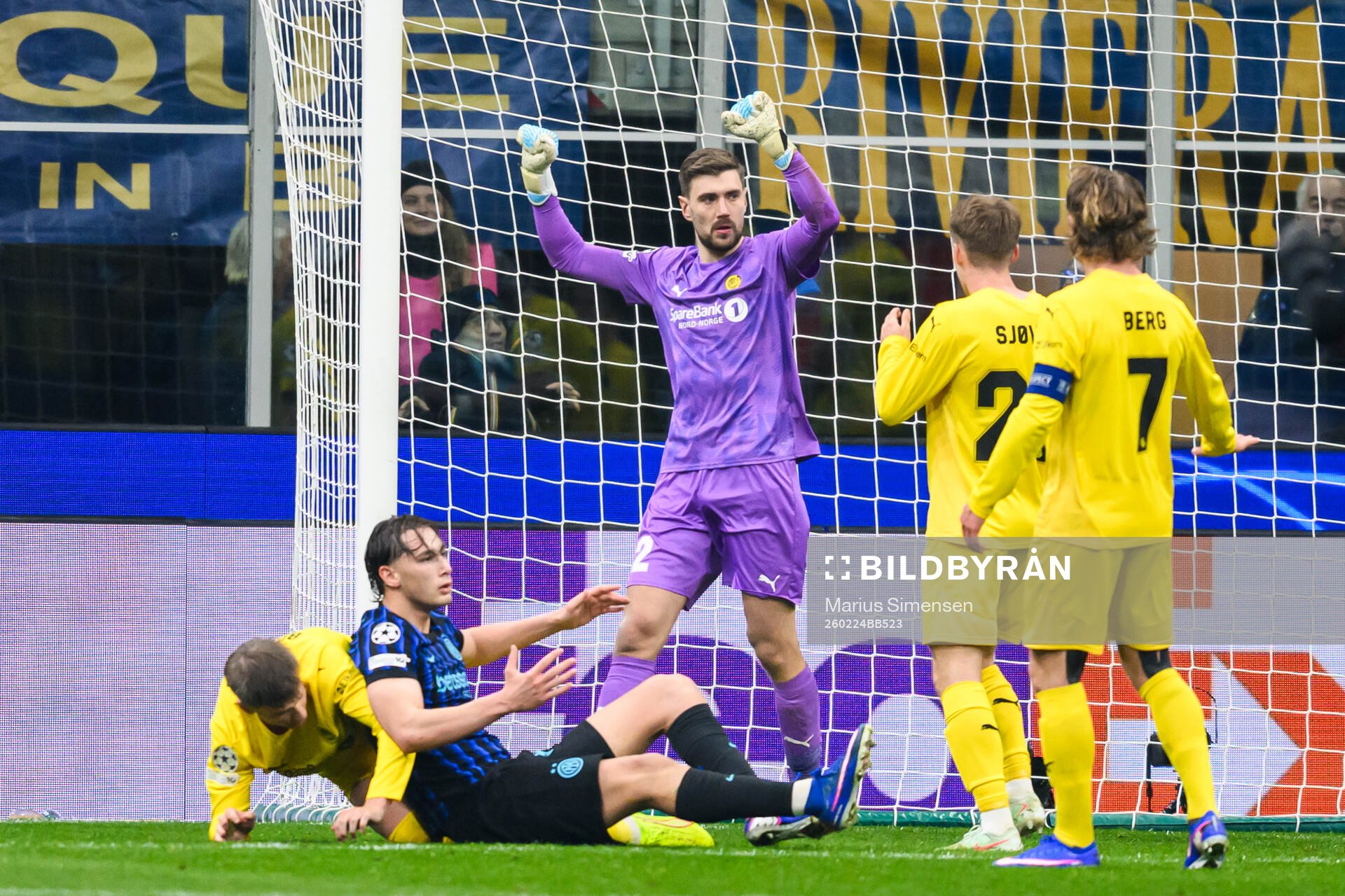 Goalkeeper Nikita Haikin of Bodø/Glimt