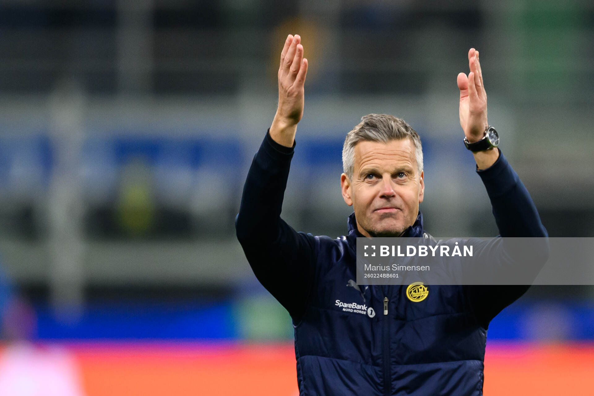 Head coach Kjetil Knutsen of Bodø/Glimt celebrates