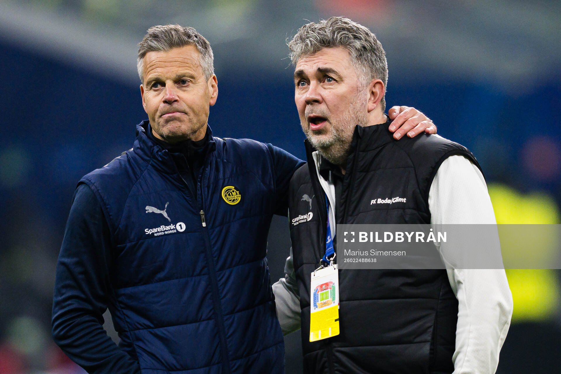 Head coach Kjetil Knutsen of Bodø/Glimt and Frode