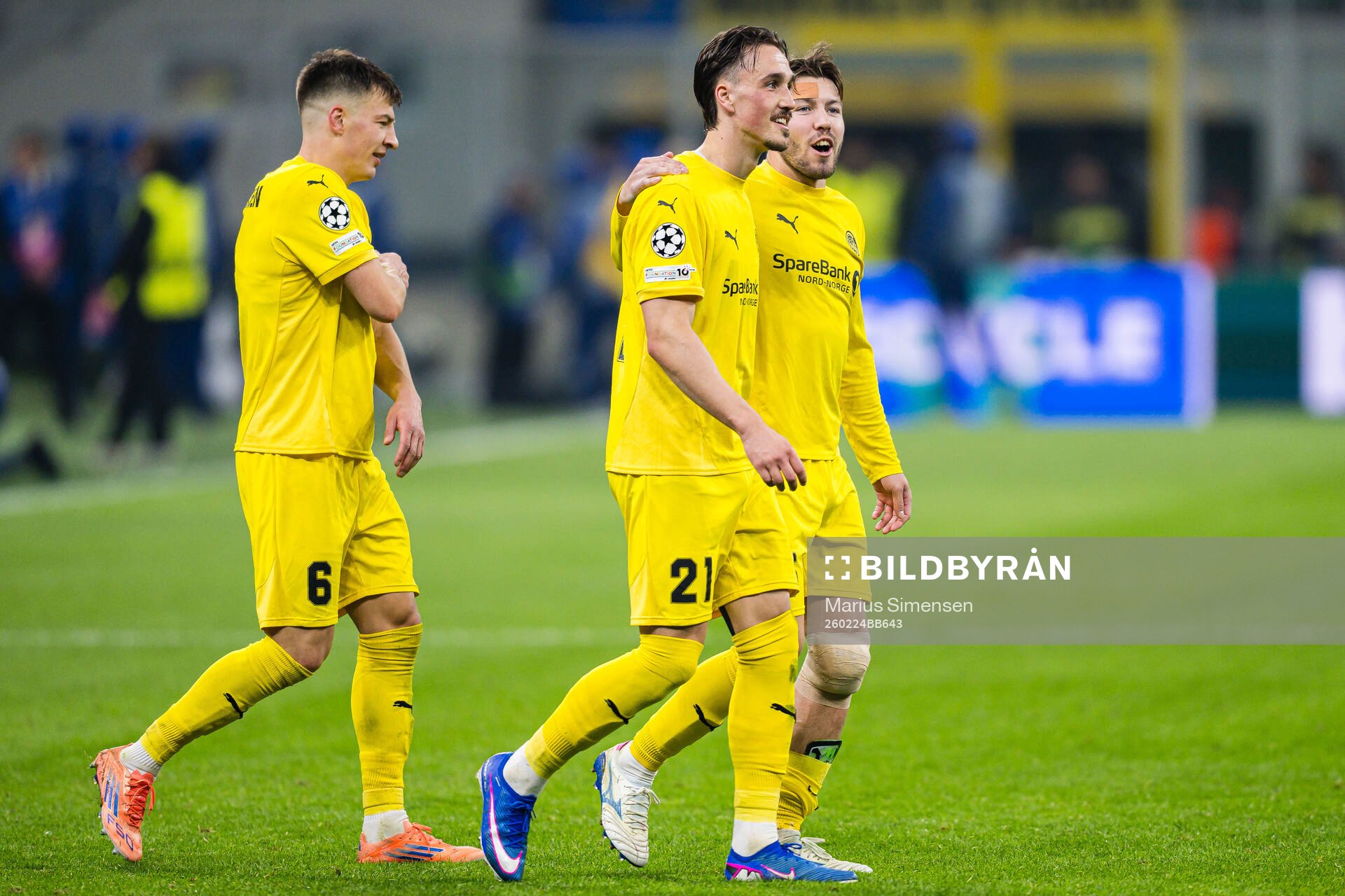 Andreas Helmersen and Fredrik André Bjørkan of Bodø/Glimt