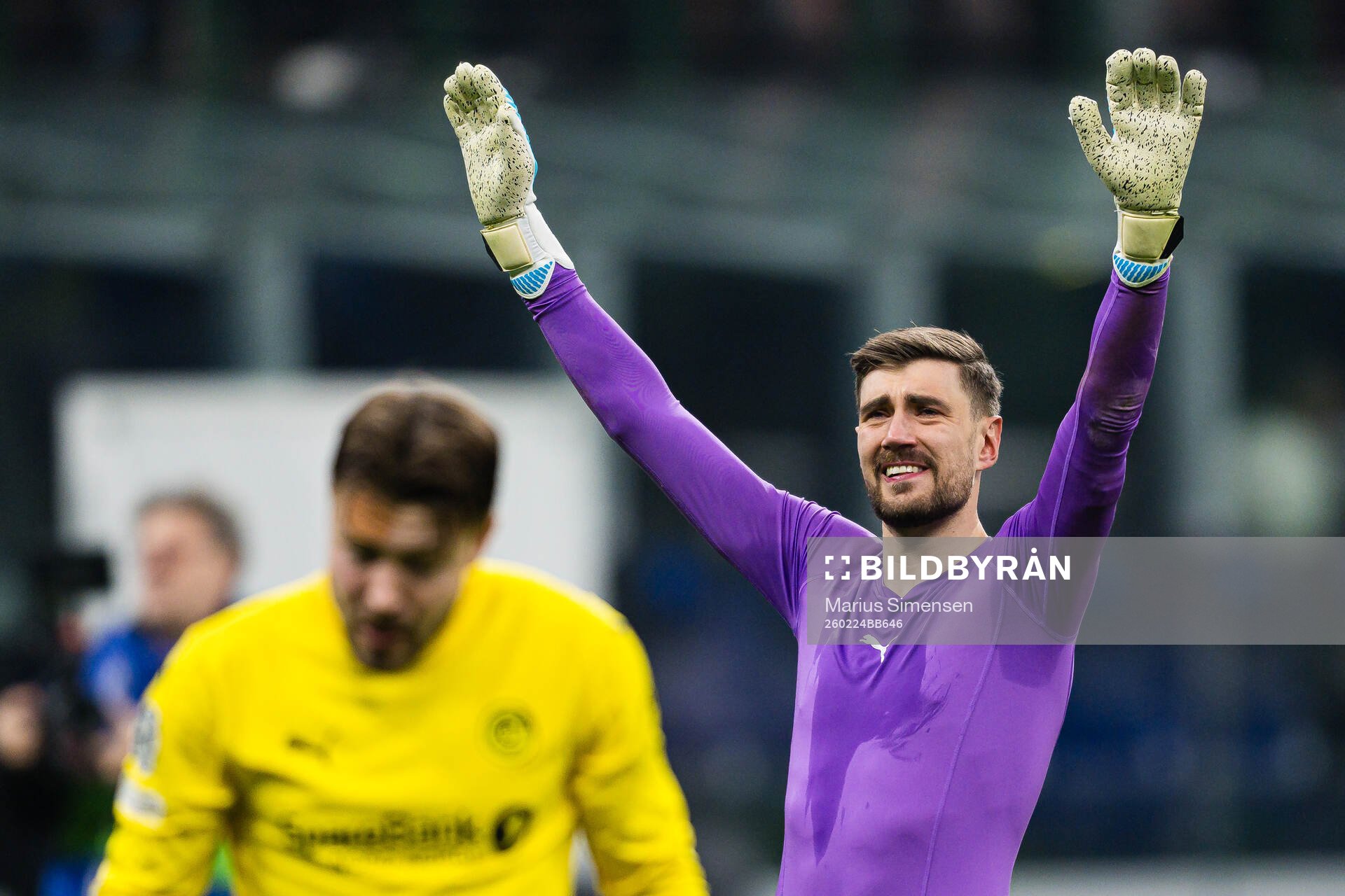 Goalkeeper Nikita Haikin of Bodø/Glimt