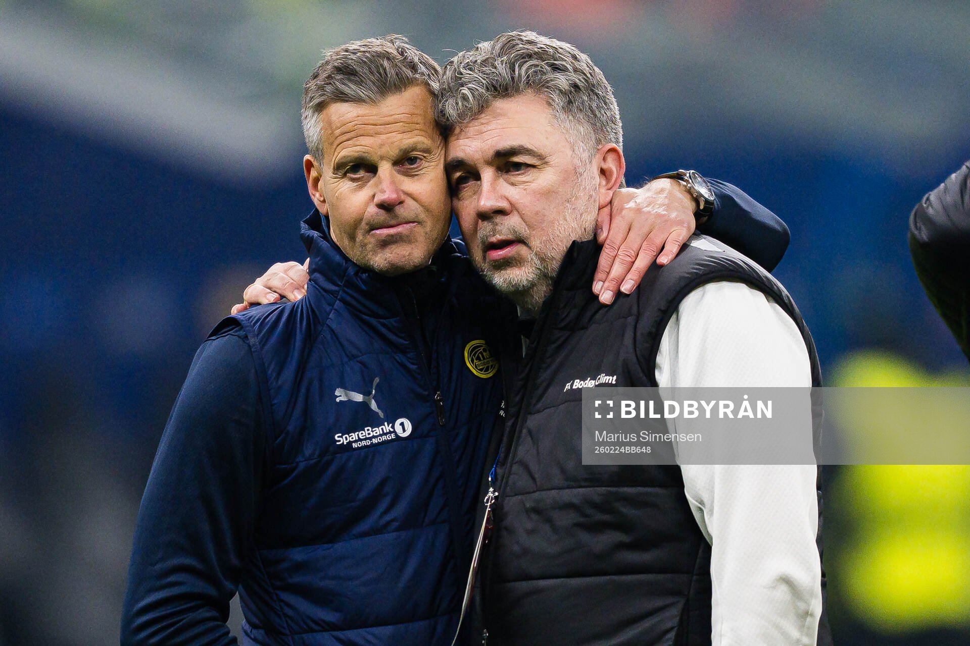 Head coach Kjetil Knutsen of Bodø/Glimt and Frode
