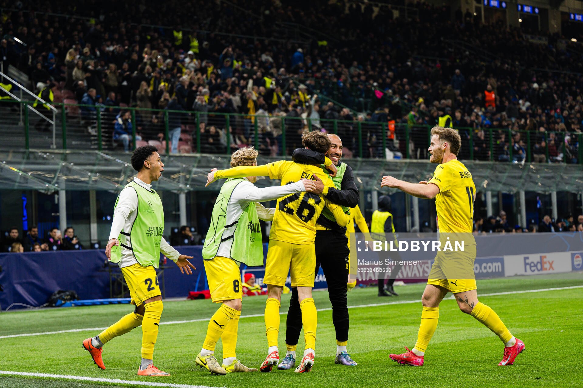 Håkon Evjen of Bodø/Glimt celebrates