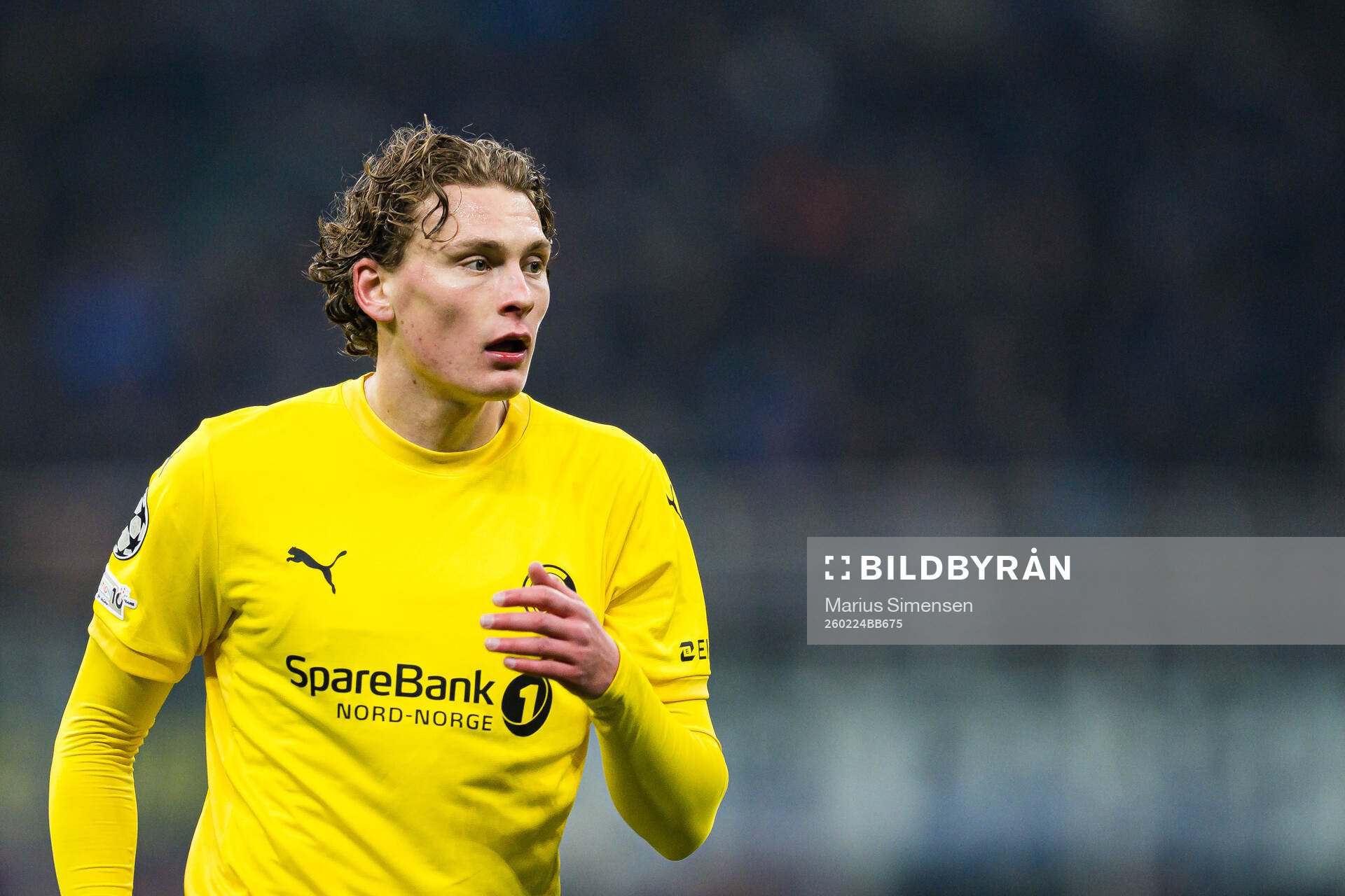 Isak Dybvik Määttä of Bodø/Glimt