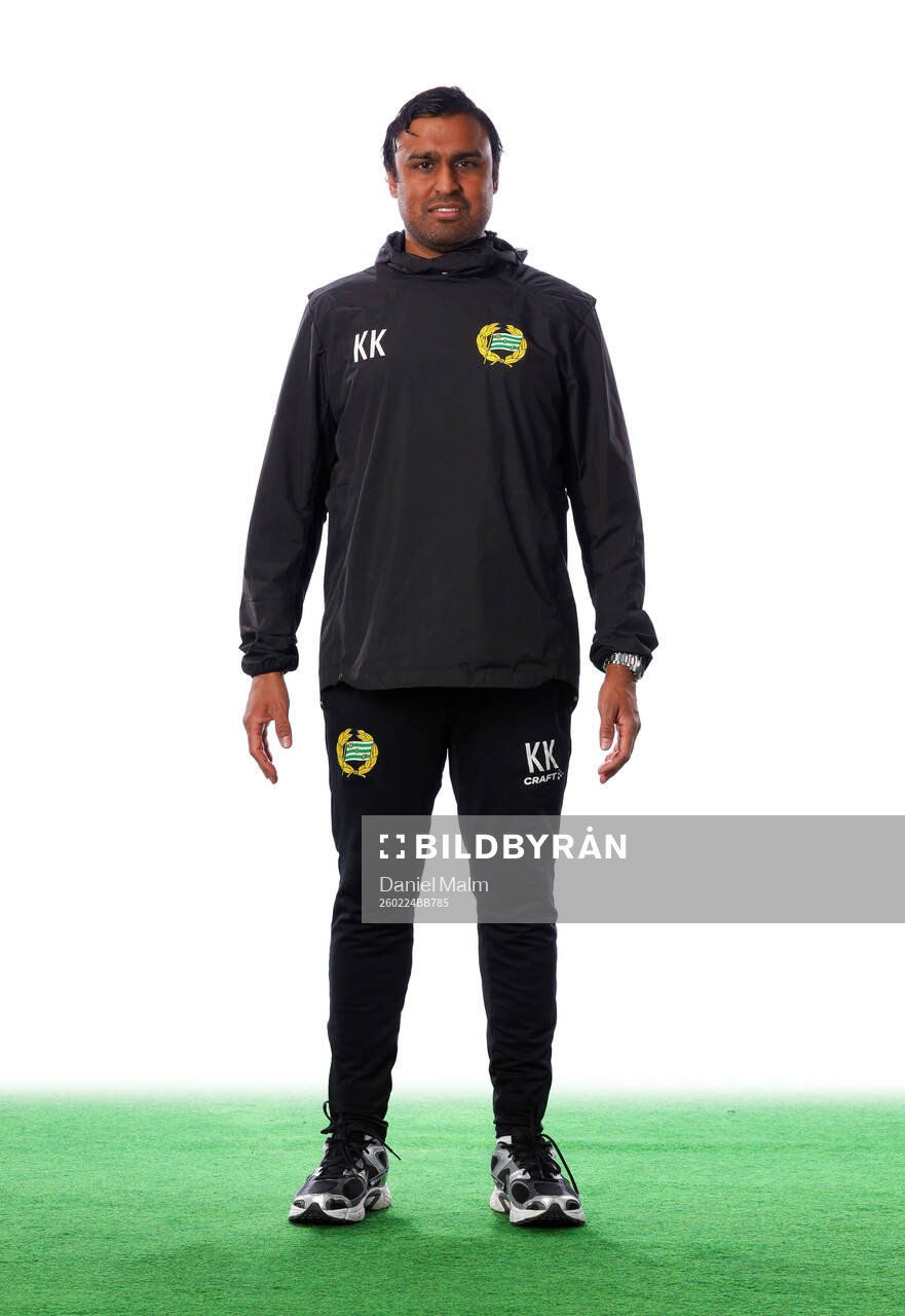 Hammarbys tränare Kalle Karlsson