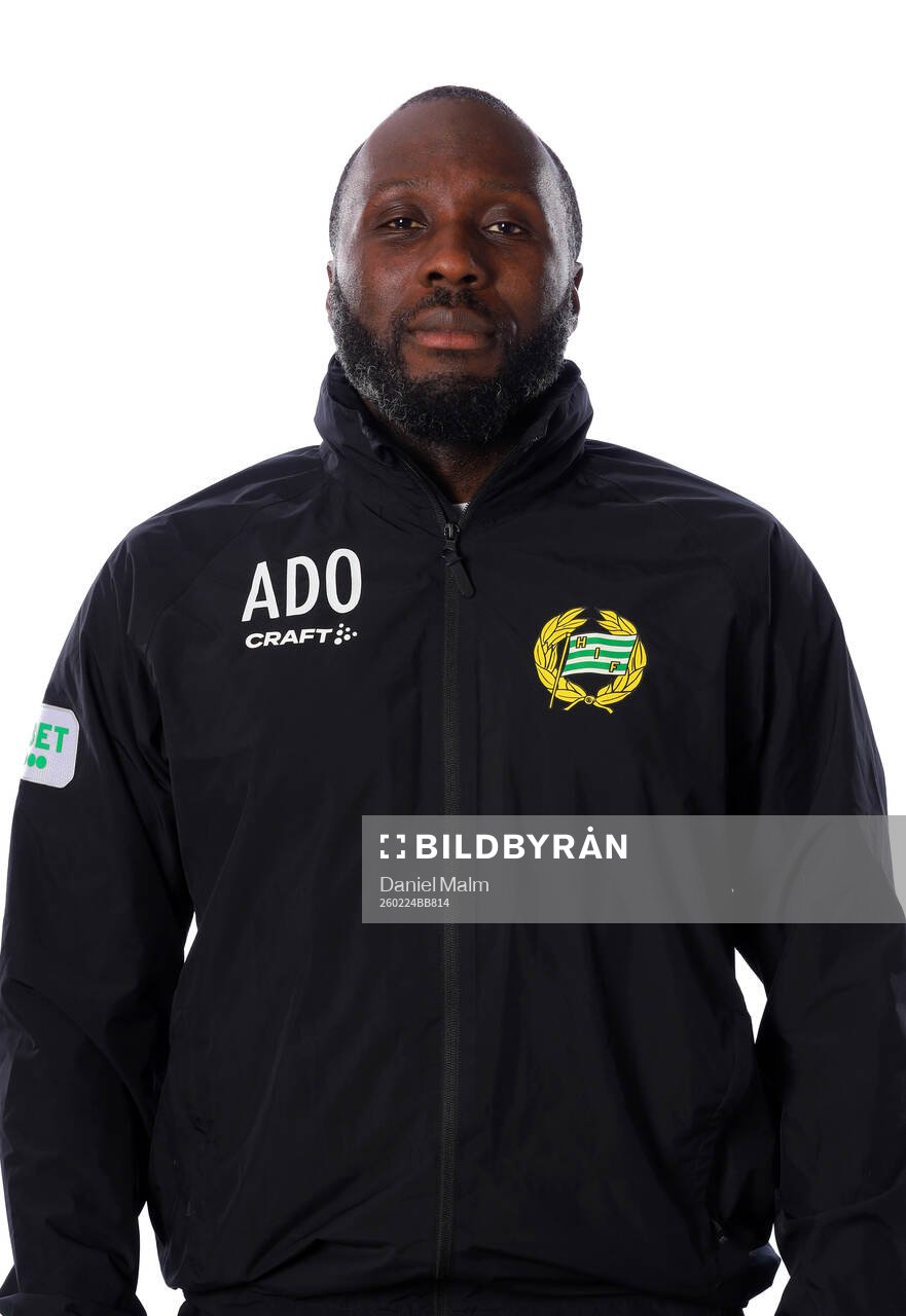 Hammarbys sportassistent Ange Desire Obrou