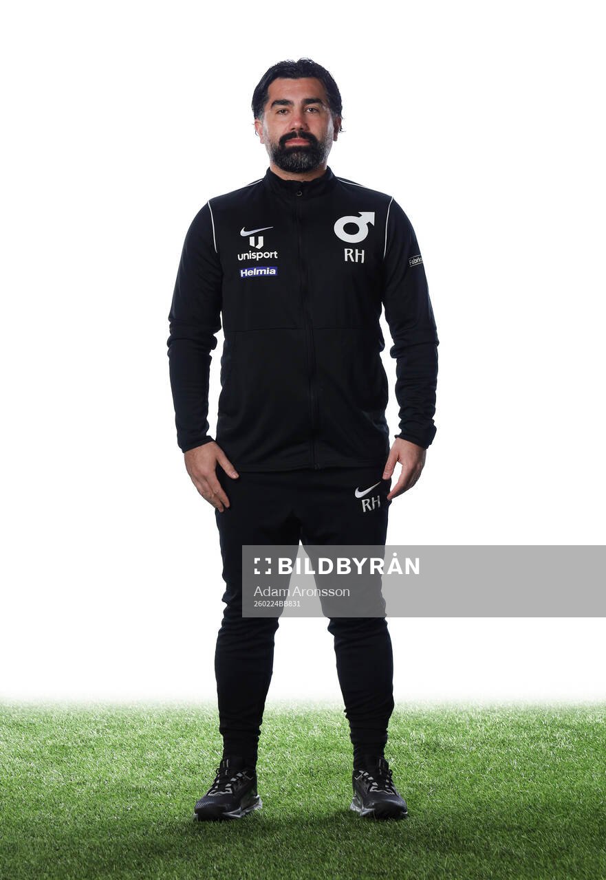 Degerfors assisterande tränare Rebaz Hassan
