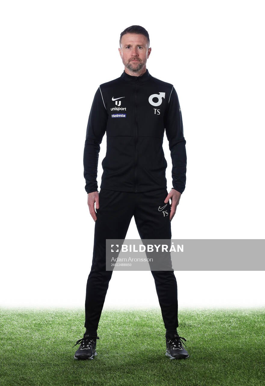 Degerfors assisterande tränare Tobias Solberg