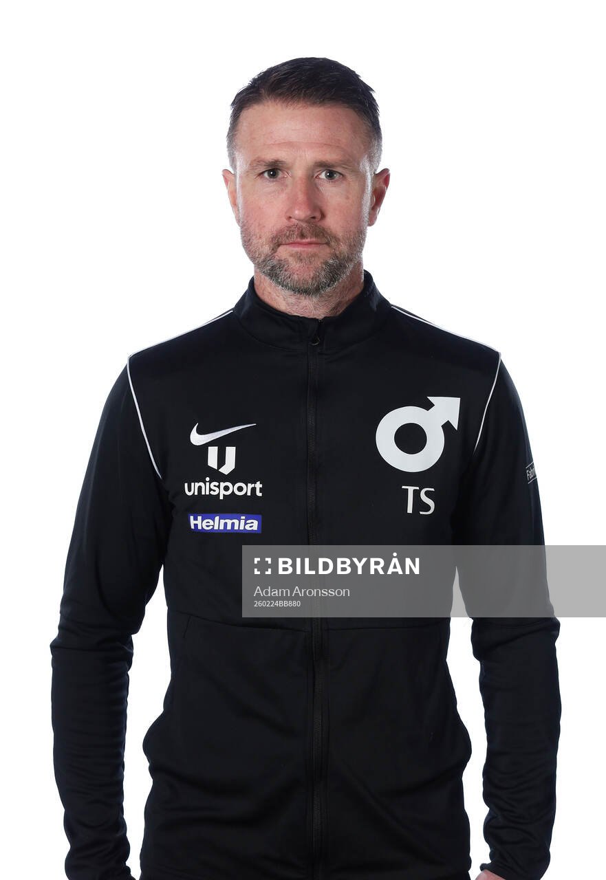 Degerfors assisterande tränare Tobias Solberg