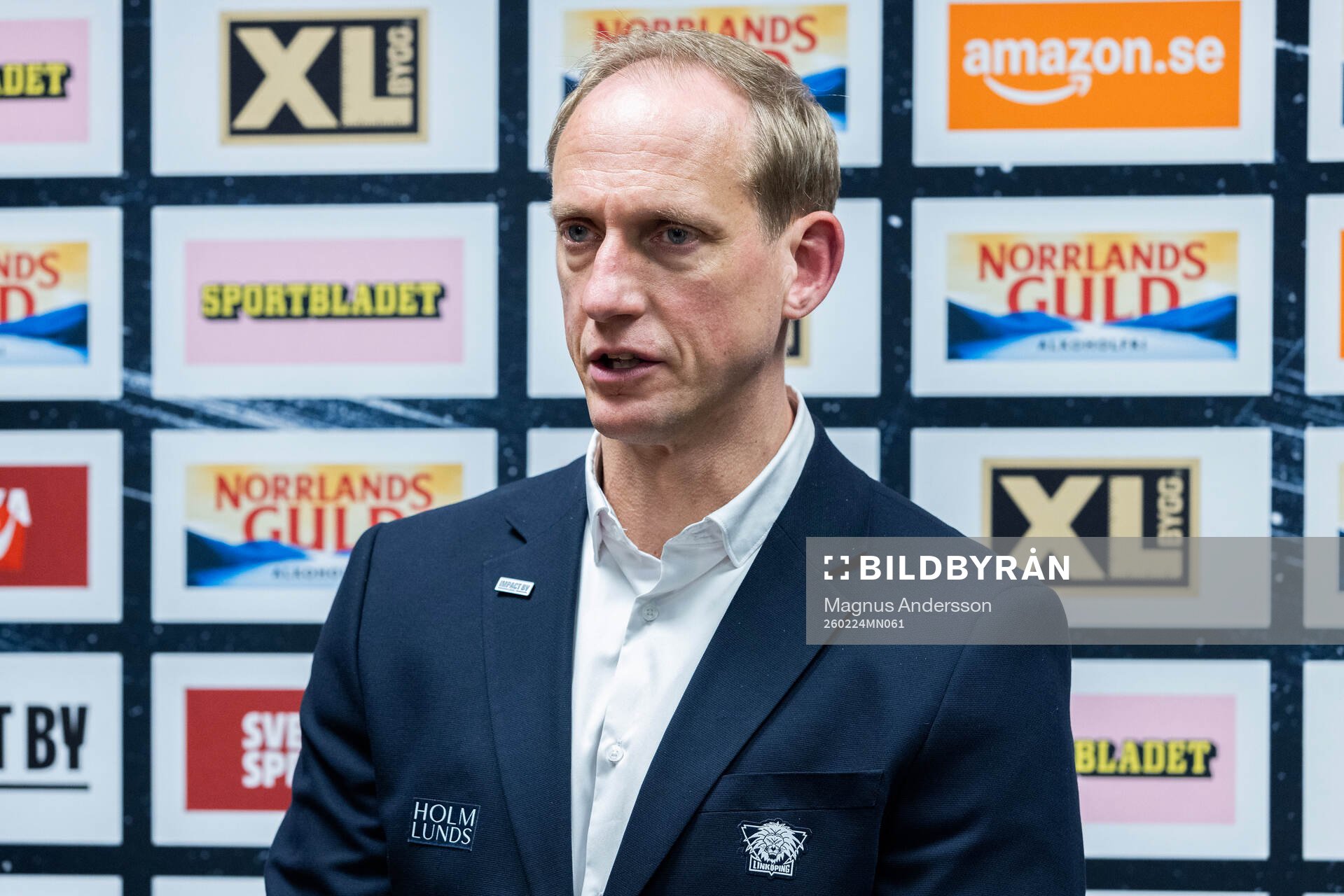 Linköpings tränare Mikael Håkanson