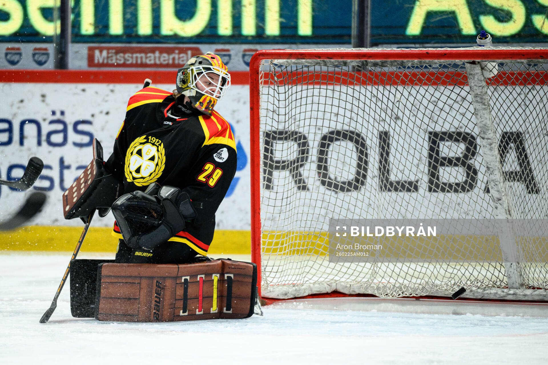 Brynäs målvakt Klara Peslarova