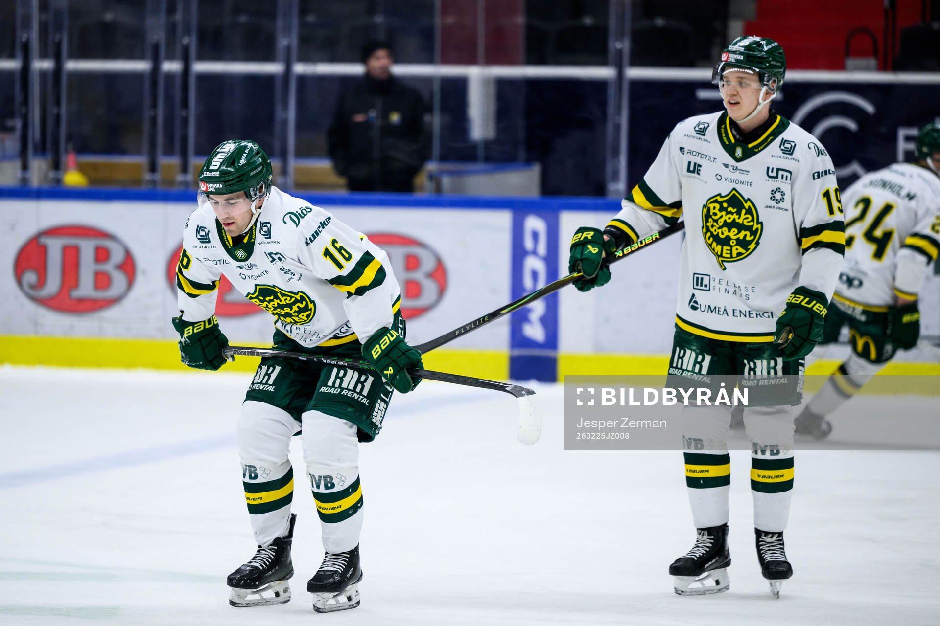 Björklövens Gustaf Kangas har ont