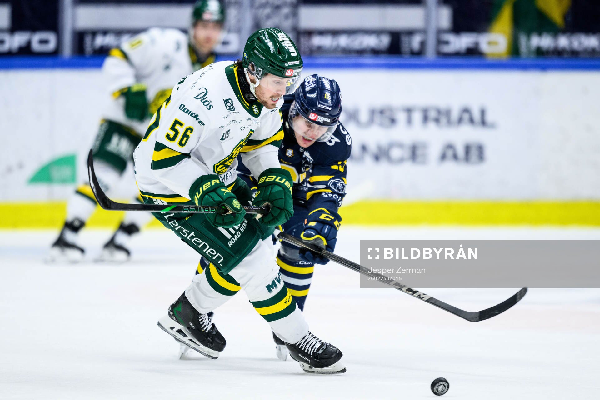 Björklövens Fredrik Forsberg och Södertäljes Henrik