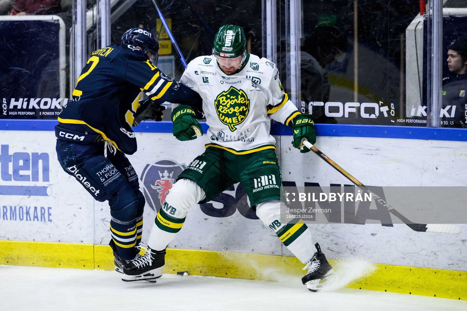 Södertäljes Viktor Liljegren och Björklövens Marcus