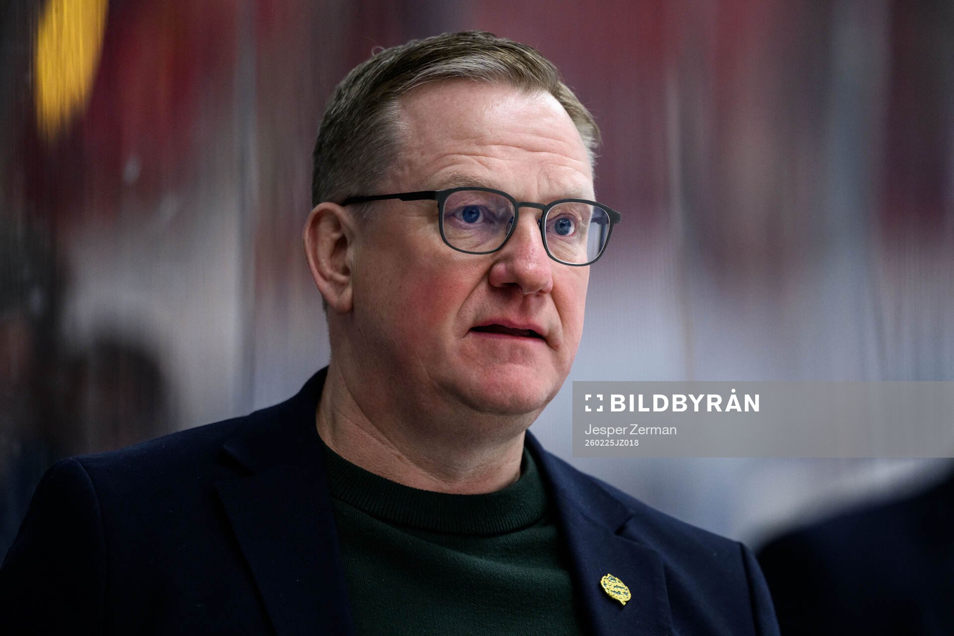 Björklövens huvudtränare Magnus Bogren