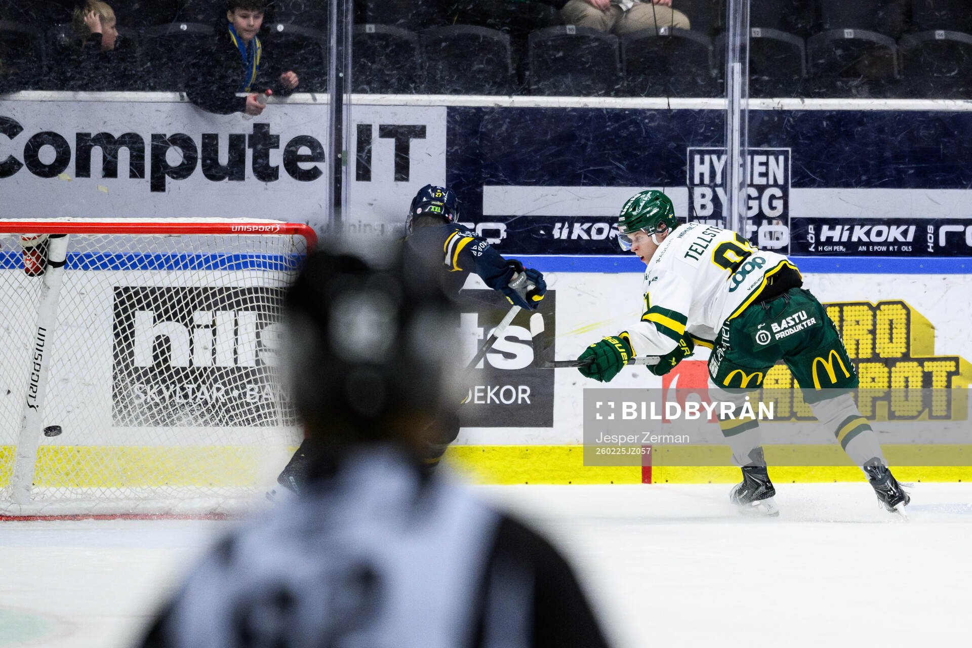 Björklövens Oscar Tellström gör 2-4