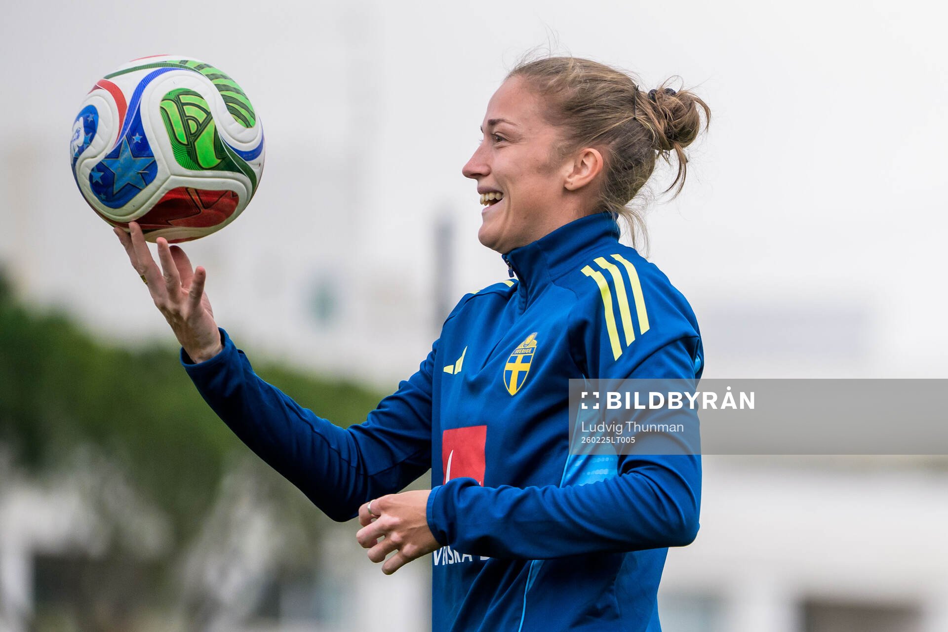 Filippa Angeldahl of the Swedish women's national football