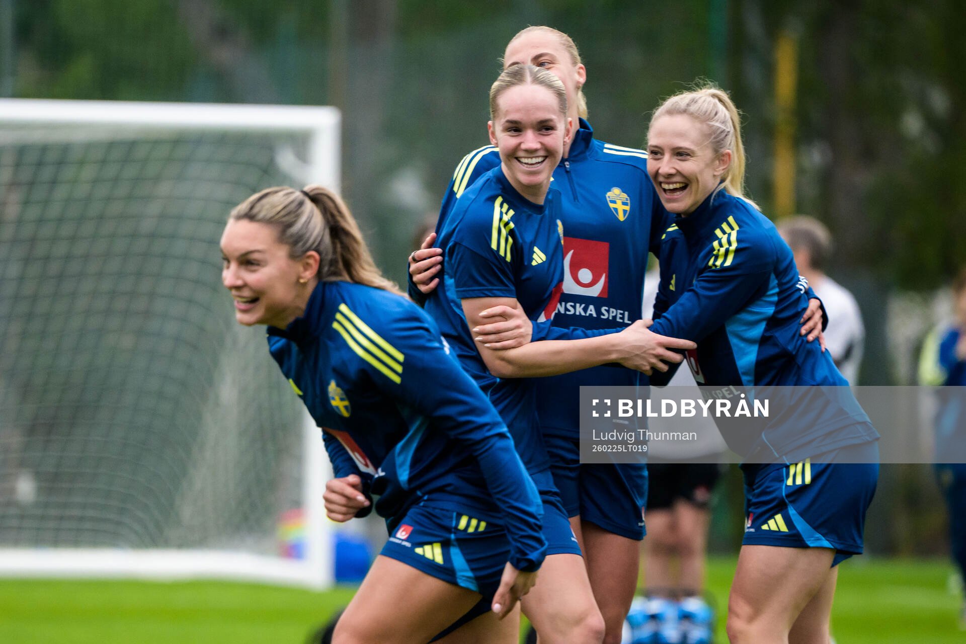 Johanna Rytting Kaneryd, Hanna Lundkvist and Rebecka