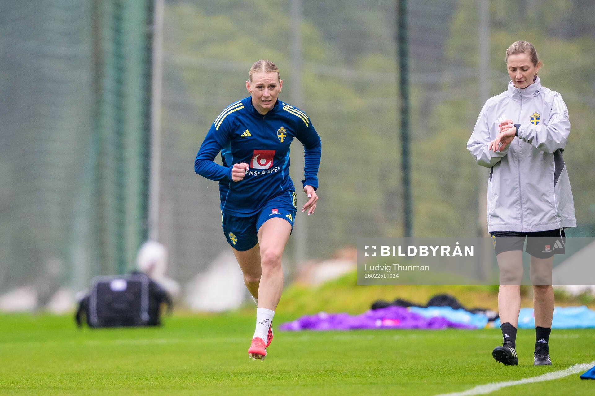 Stina Blackstenius of the Swedish women's national football