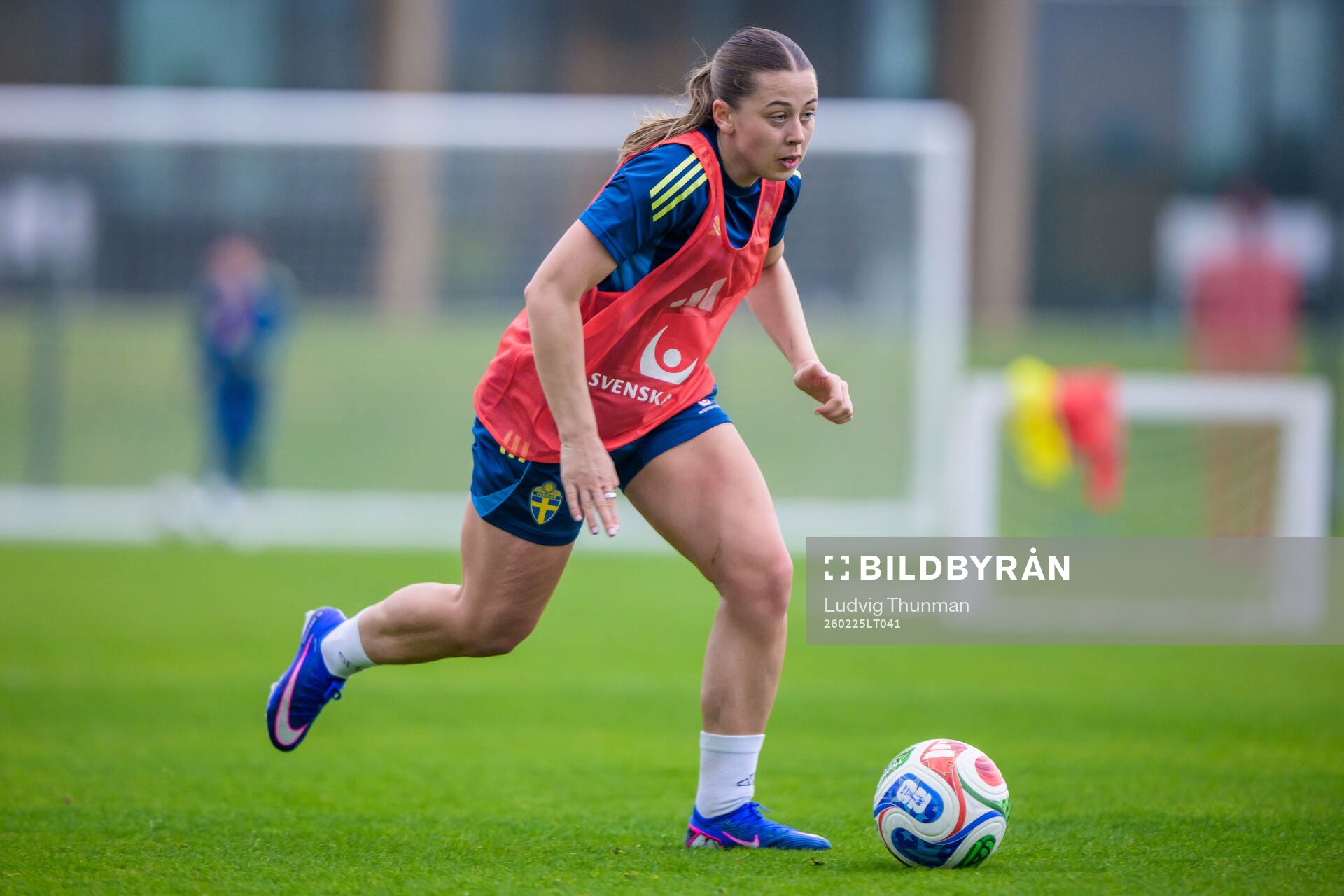 Cornelia Kapocs of the Swedish women's national football at