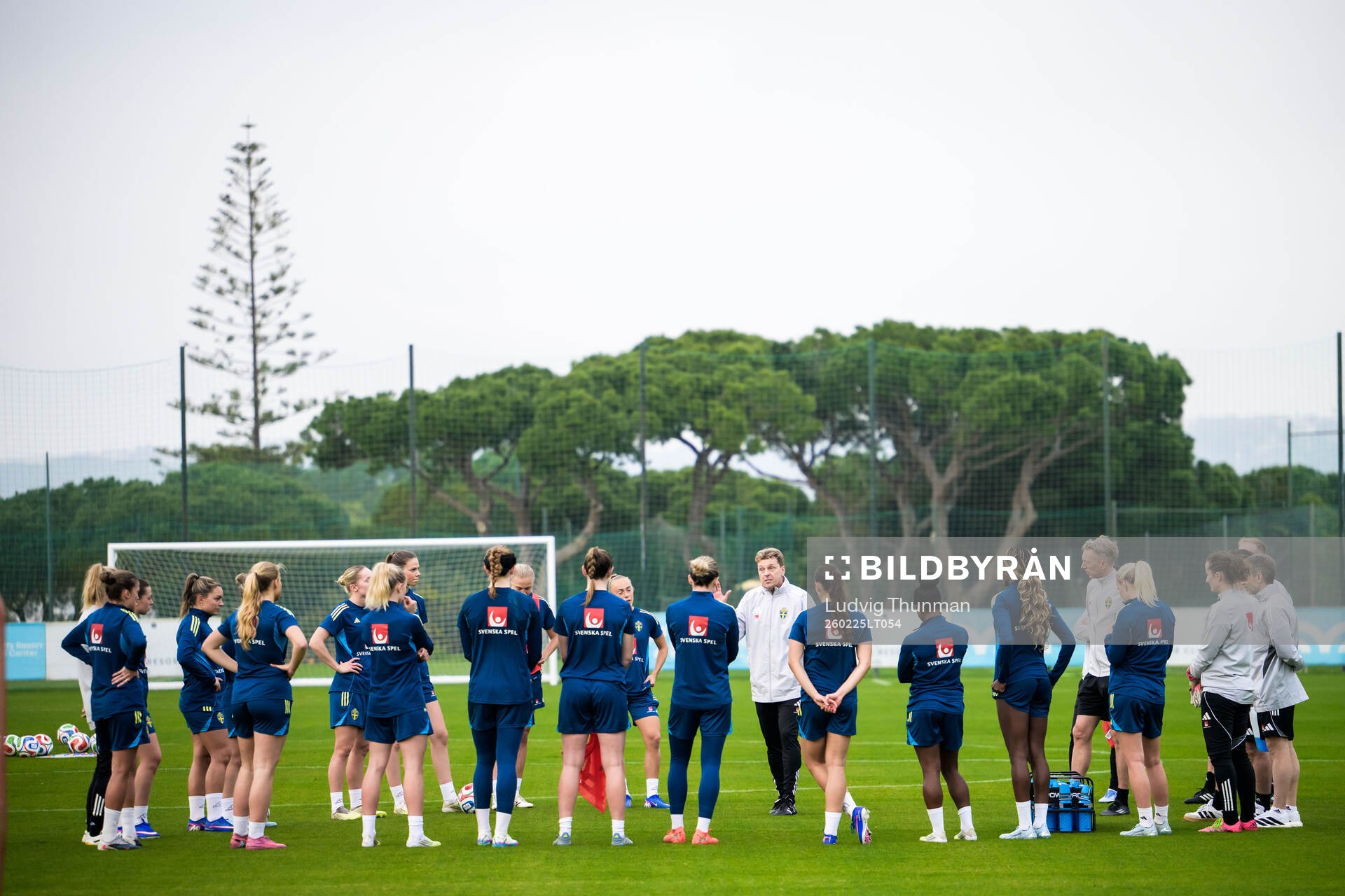 Head coach Tony Gustavsson of the Swedish women's national