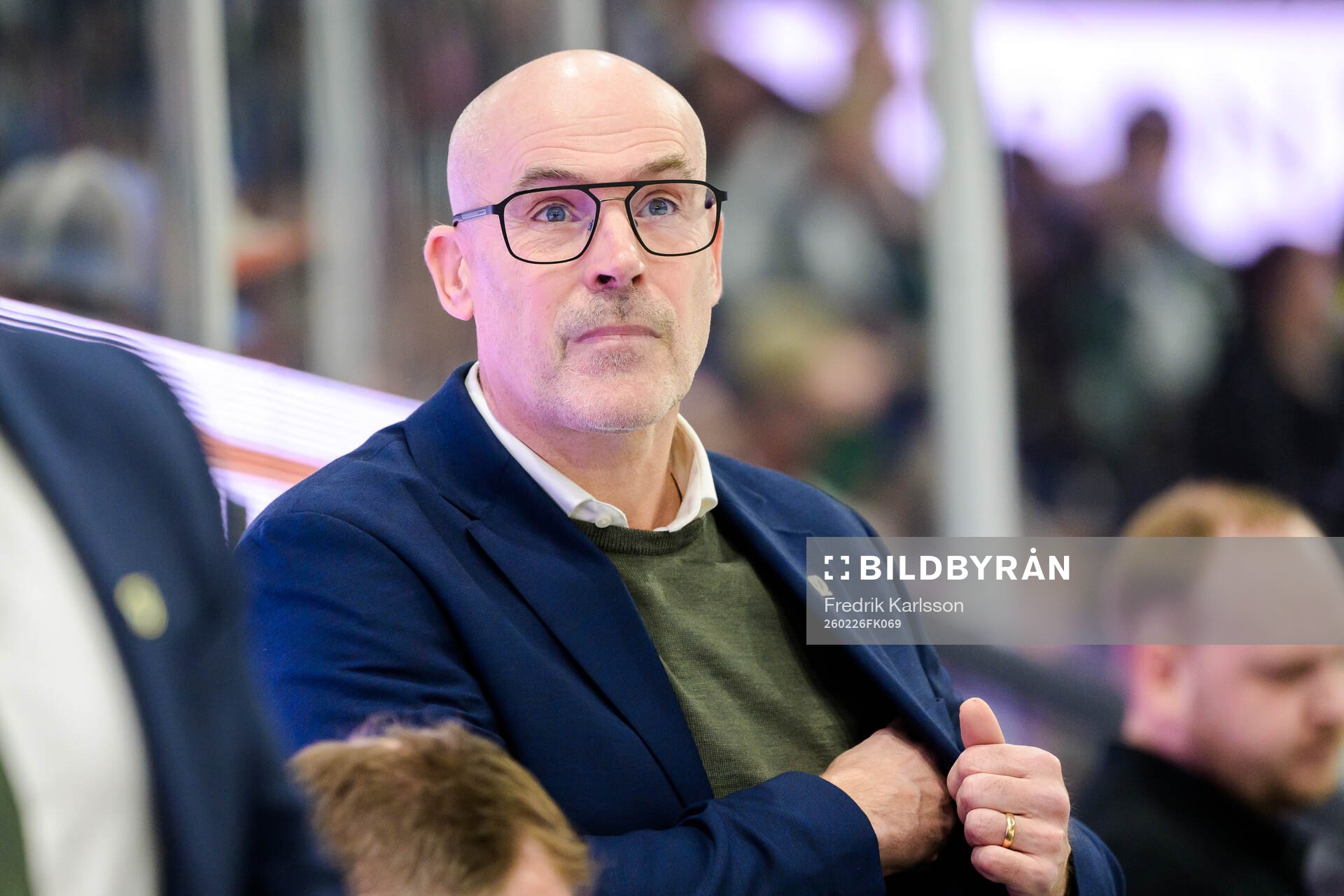 Färjestads assisterande tränare Christer Olsson