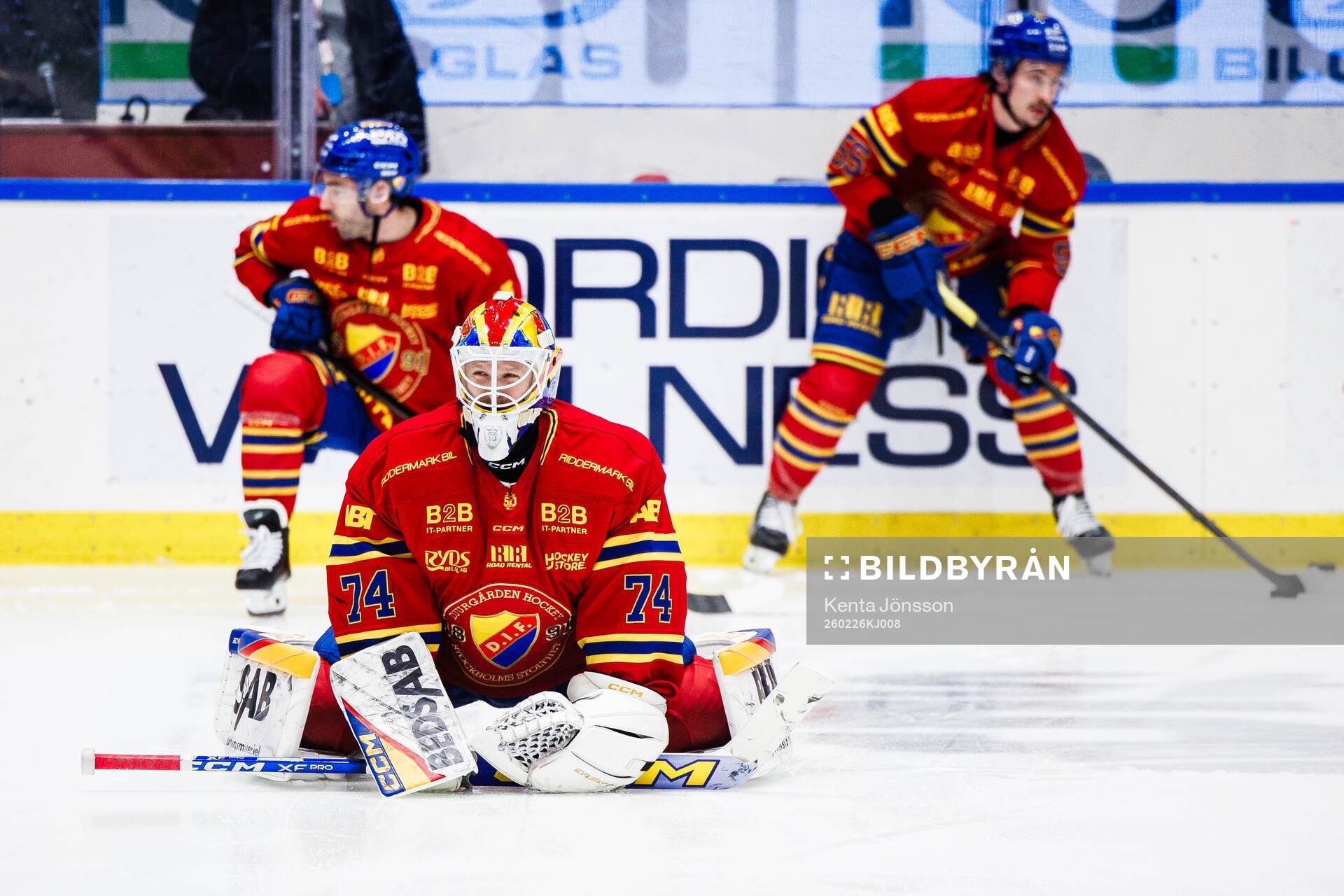 Djurgårdens målvakt Daniel Marmenlind